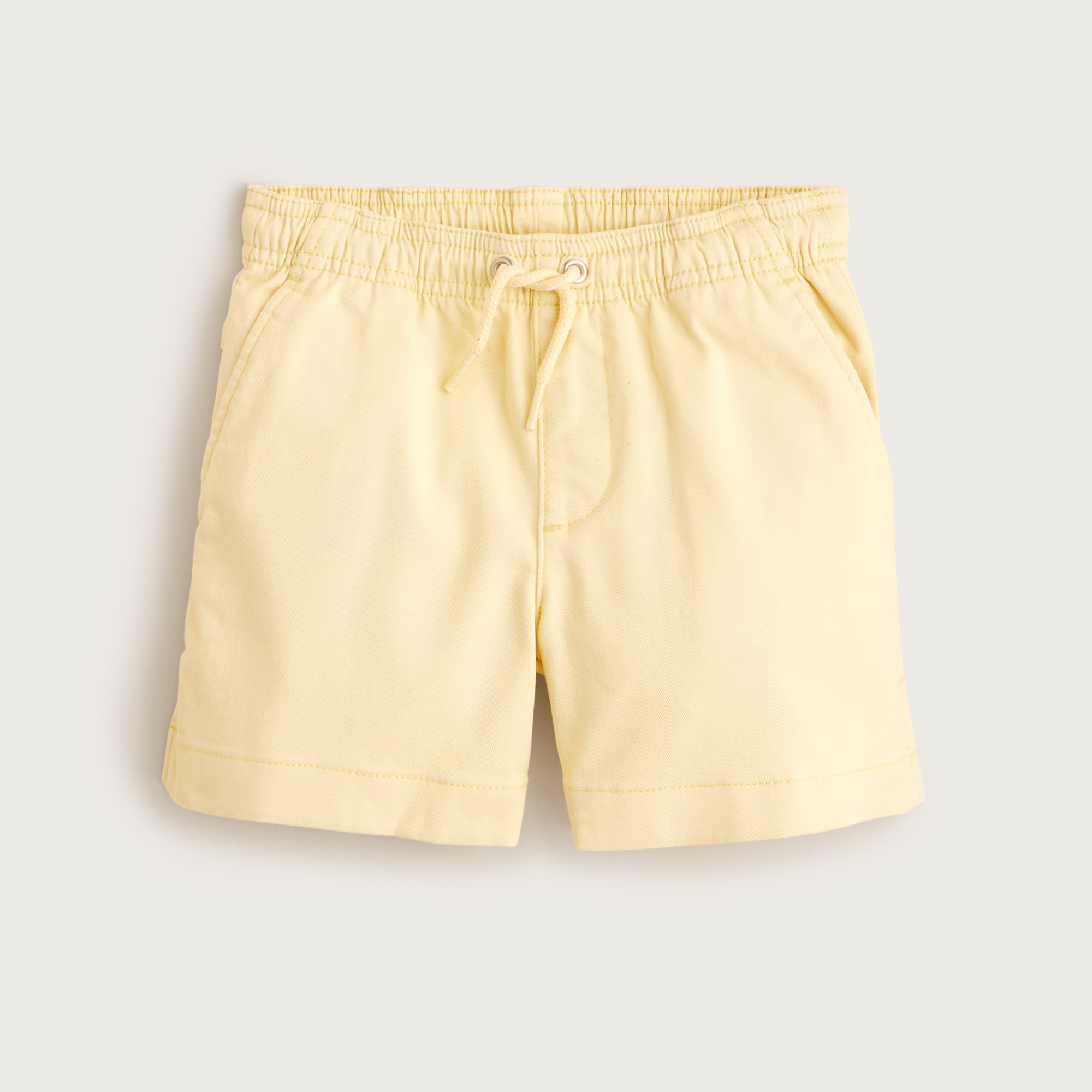 Boys' pull-on short in stretch chino