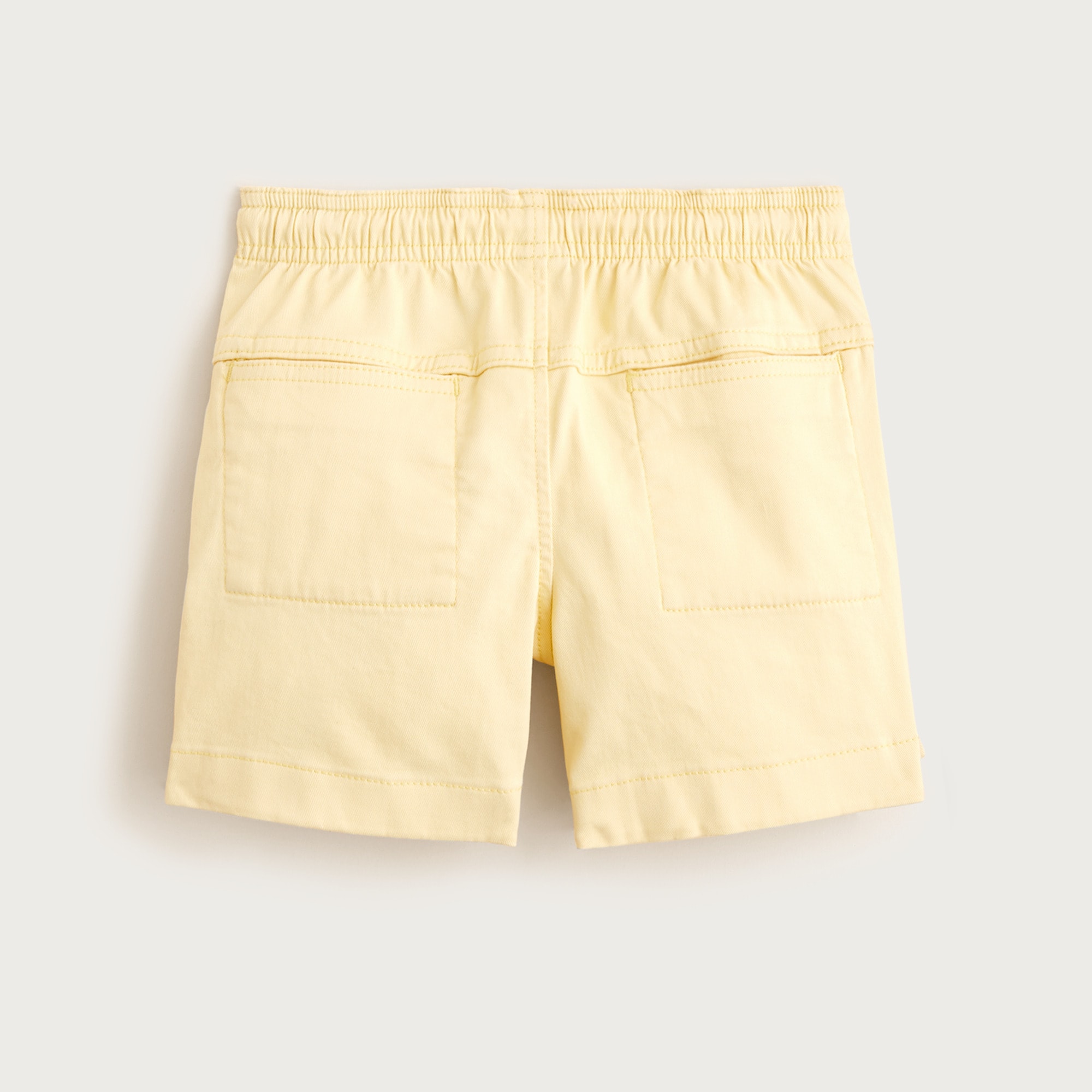 Boys' pull-on short in stretch chino