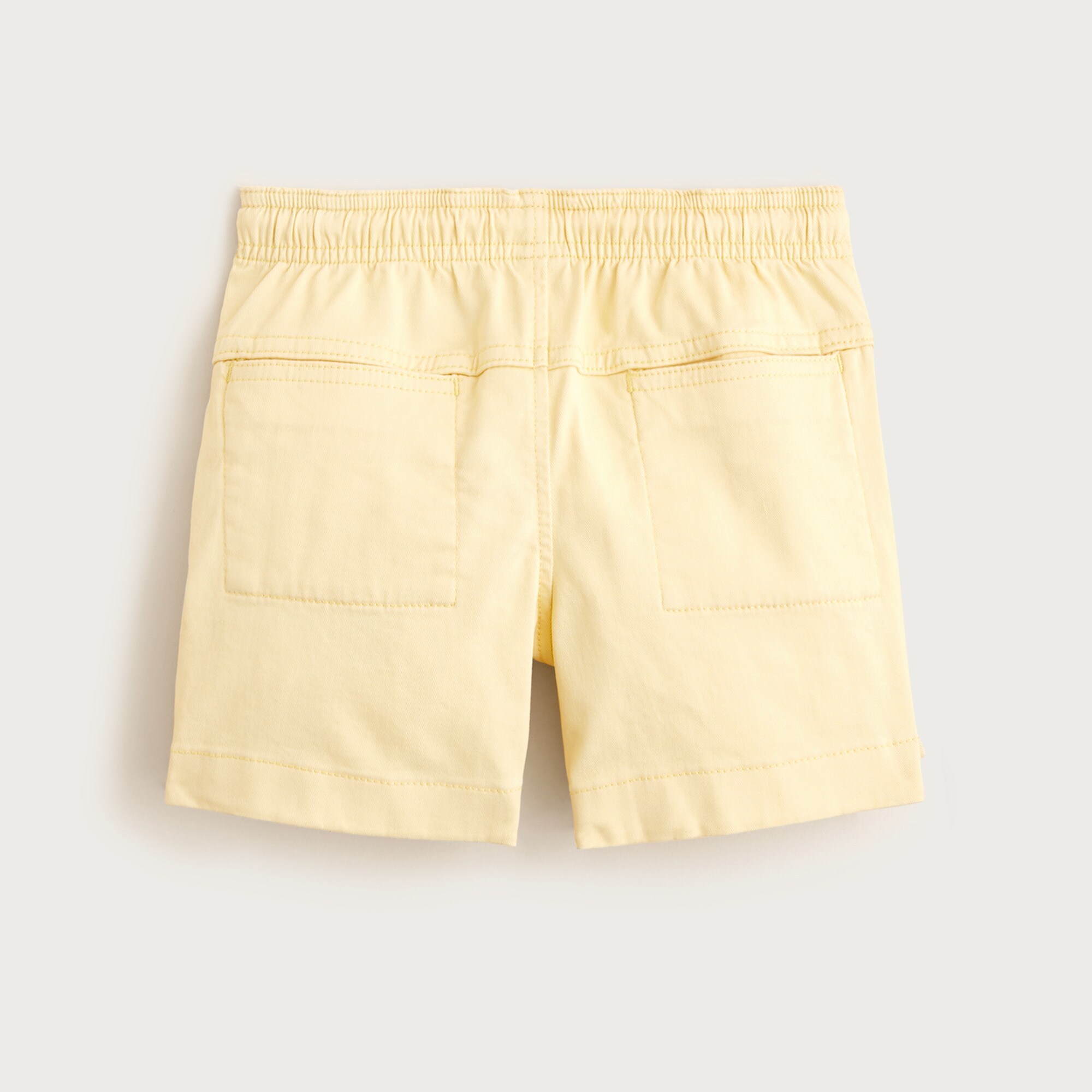 Boys' pull-on short in stretch chino