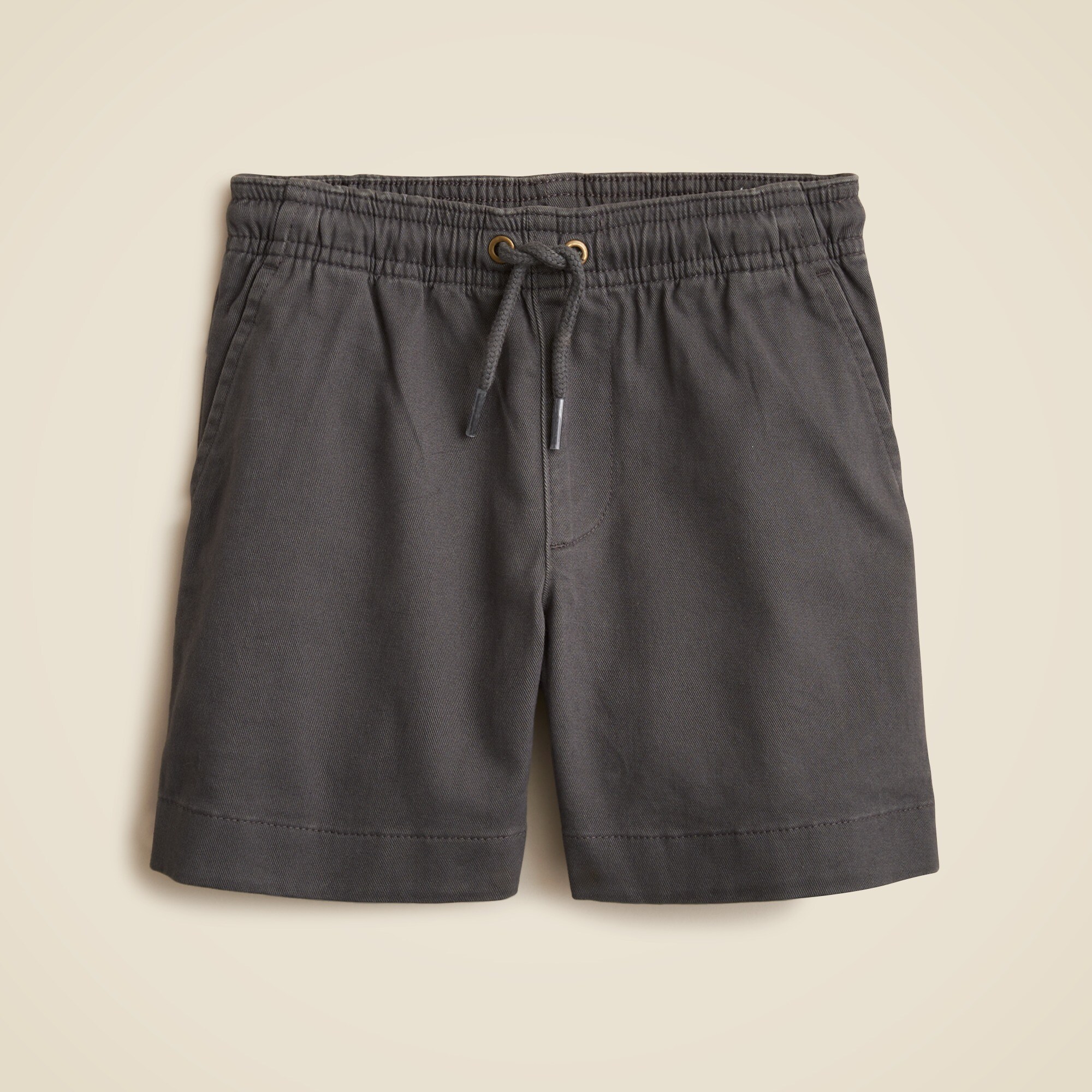 boys Boys' knee-length pull-on short in stretch chino