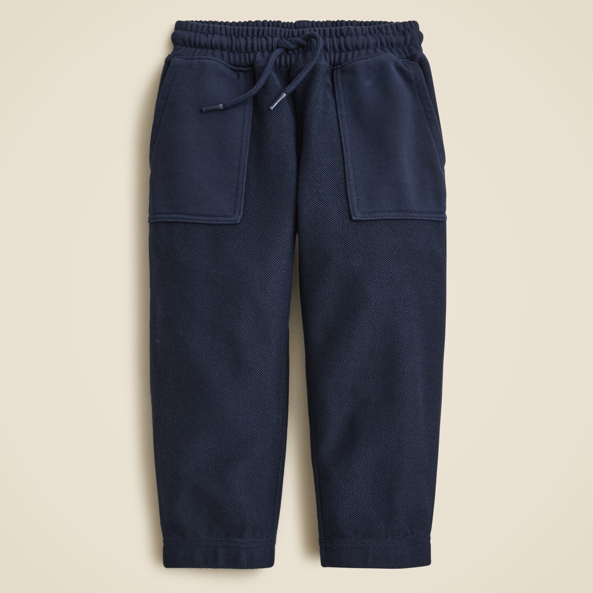KID by Crewcuts contrast carpenter-pocket sweatpant