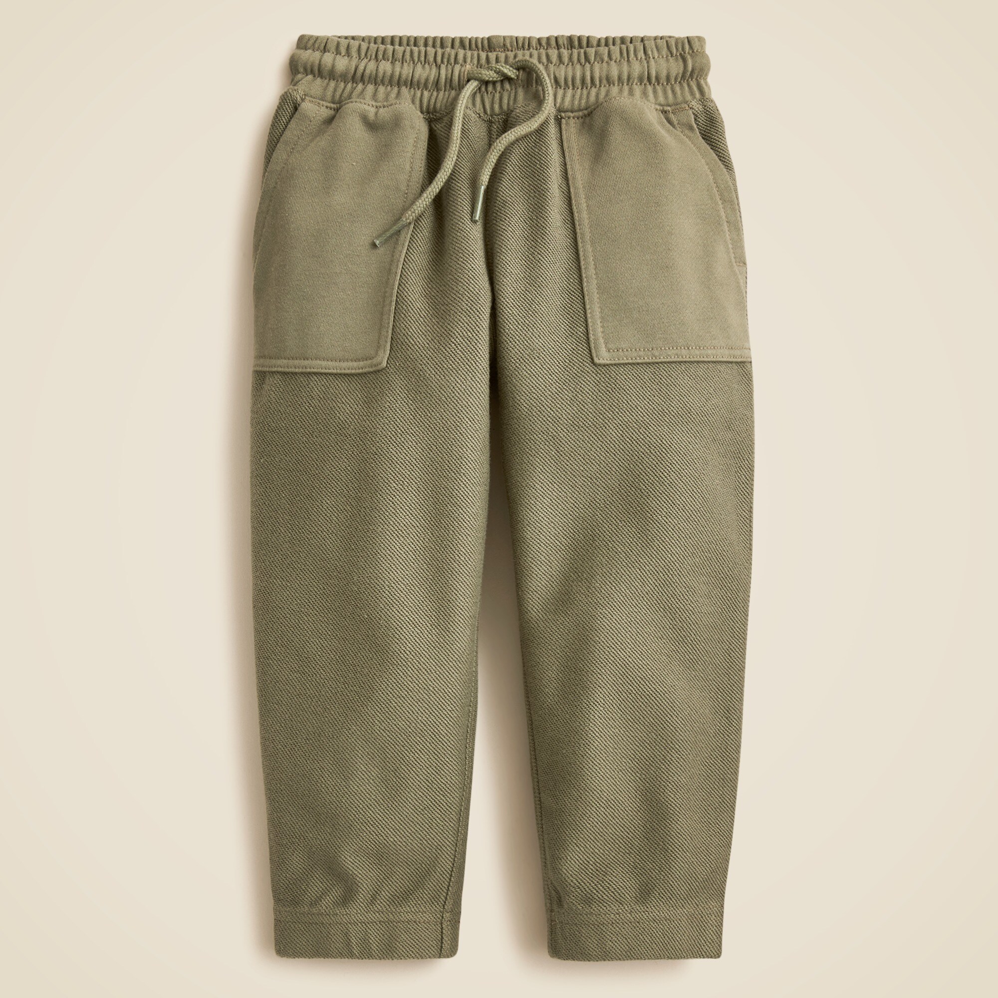 boys KID by Crewcuts contrast carpenter-pocket sweatpant