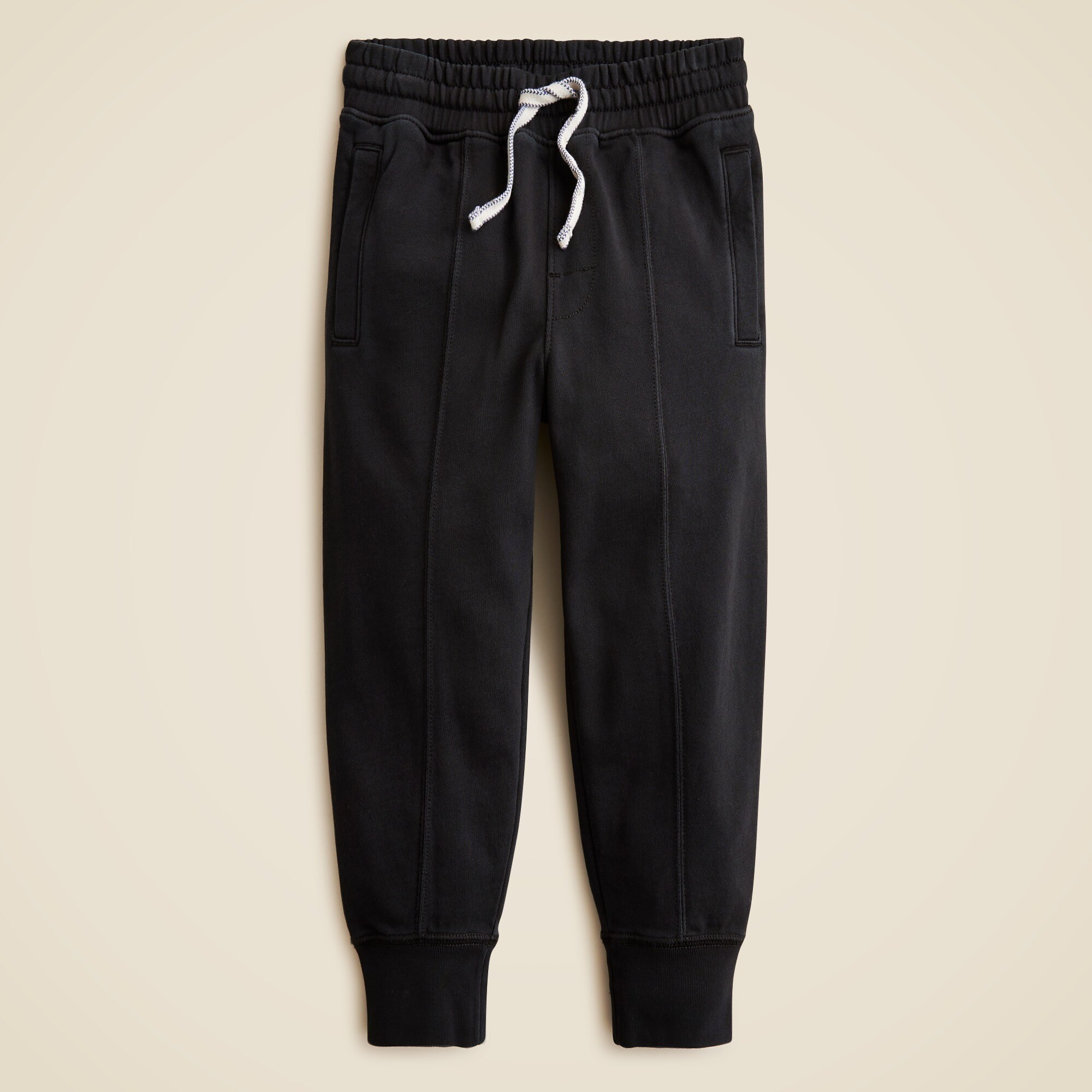 KID by Crewcuts garment-dyed slim-slouchy jogger pant