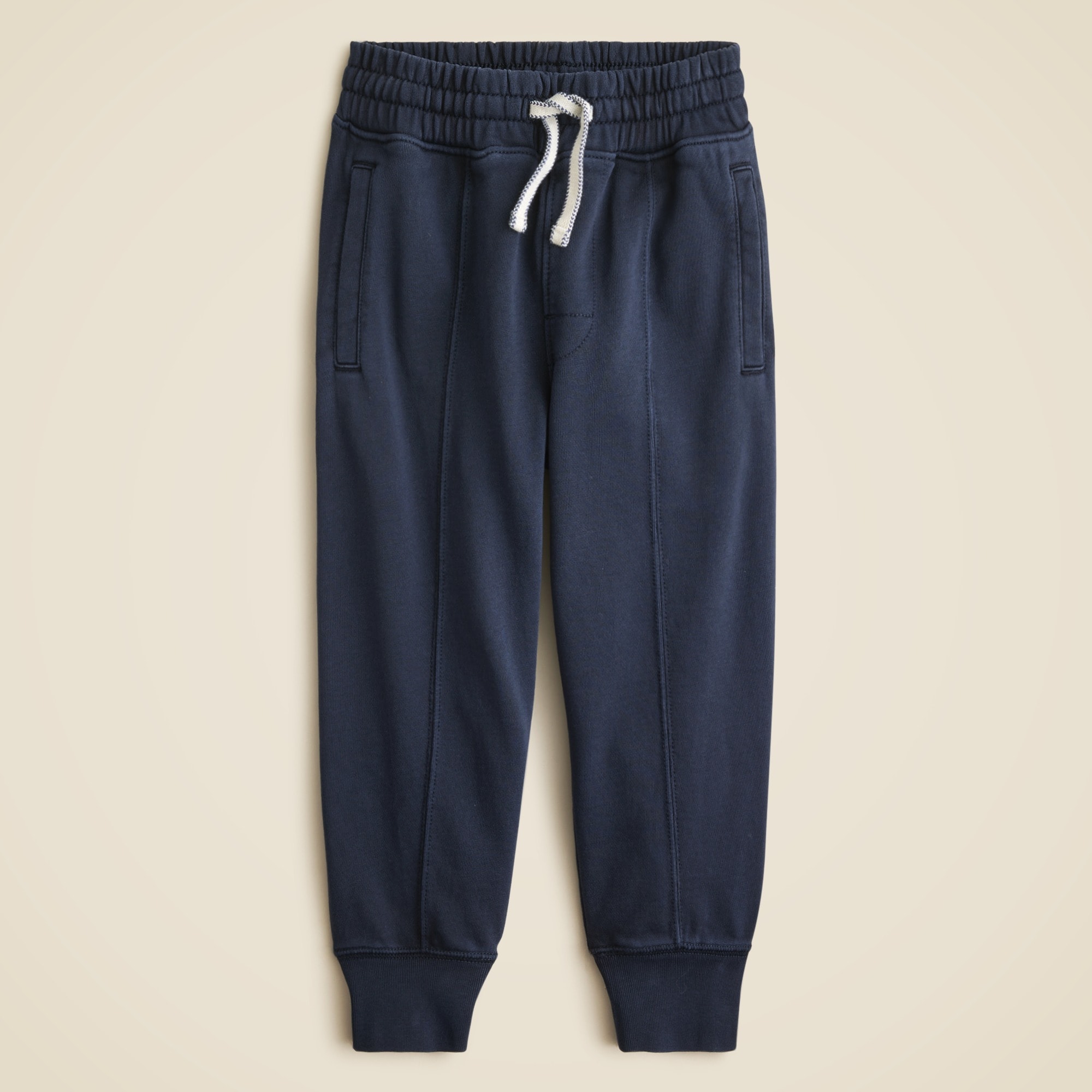 KID by Crewcuts garment-dyed slim-slouchy jogger pant