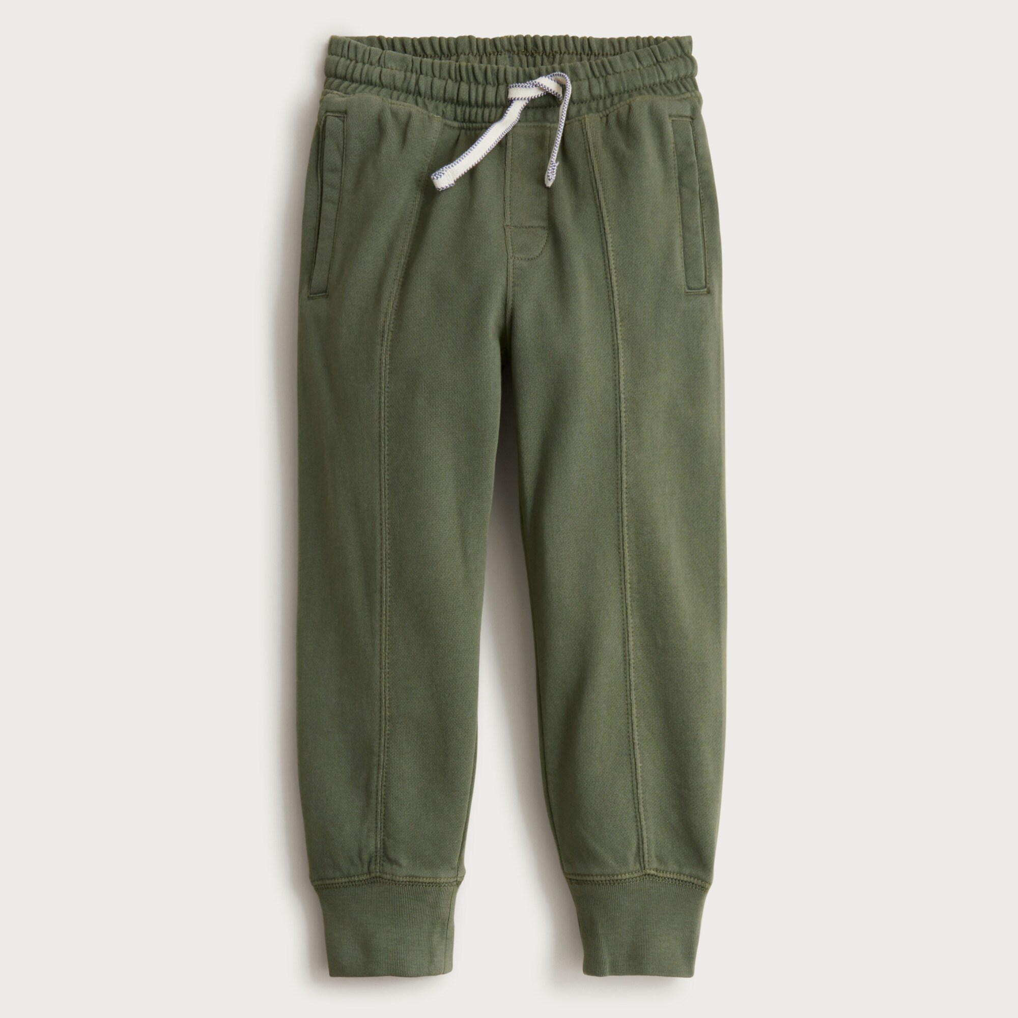  KID by Crewcuts garment-dyed slim-slouchy jogger pant