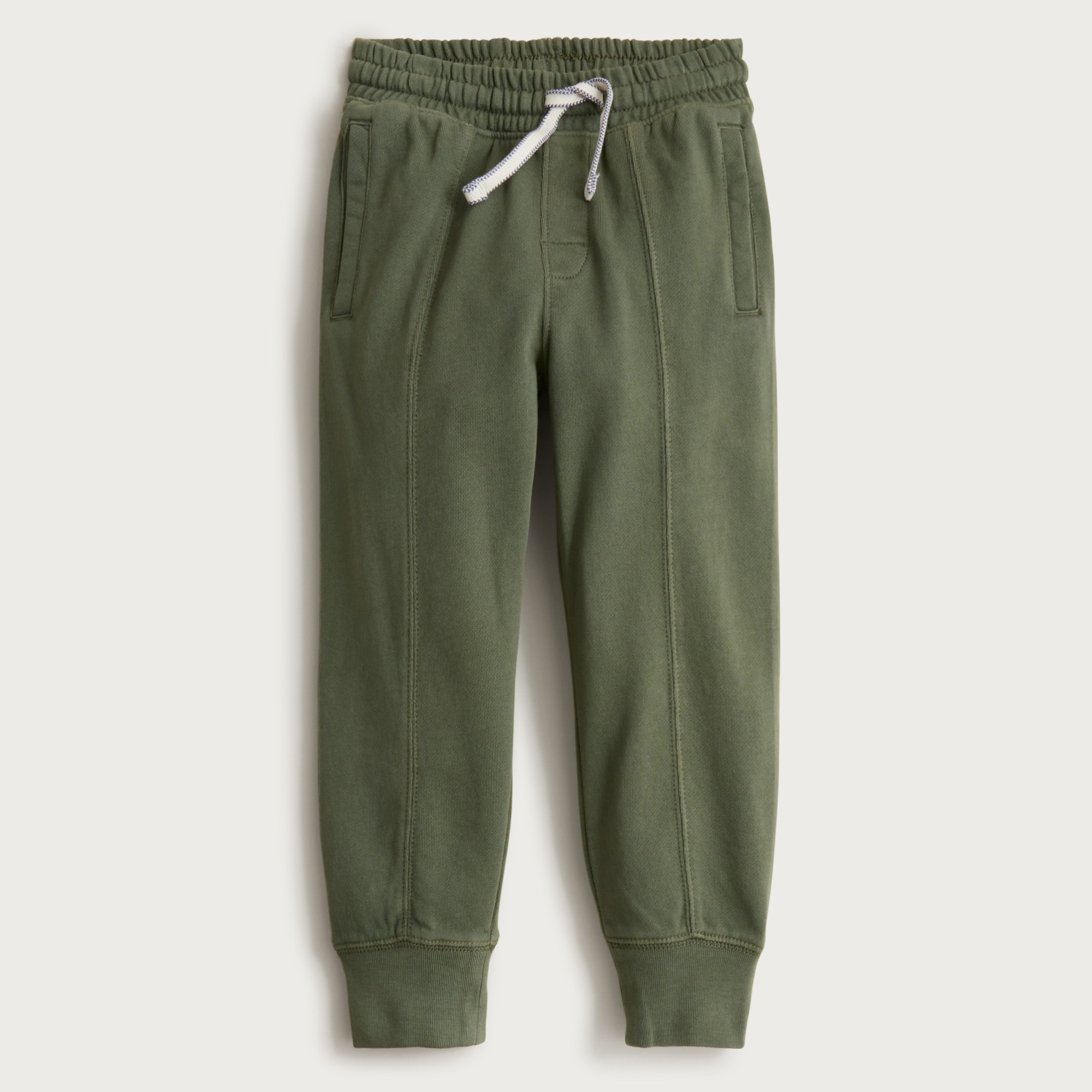 KID by Crewcuts garment-dyed slim-slouchy jogger pant