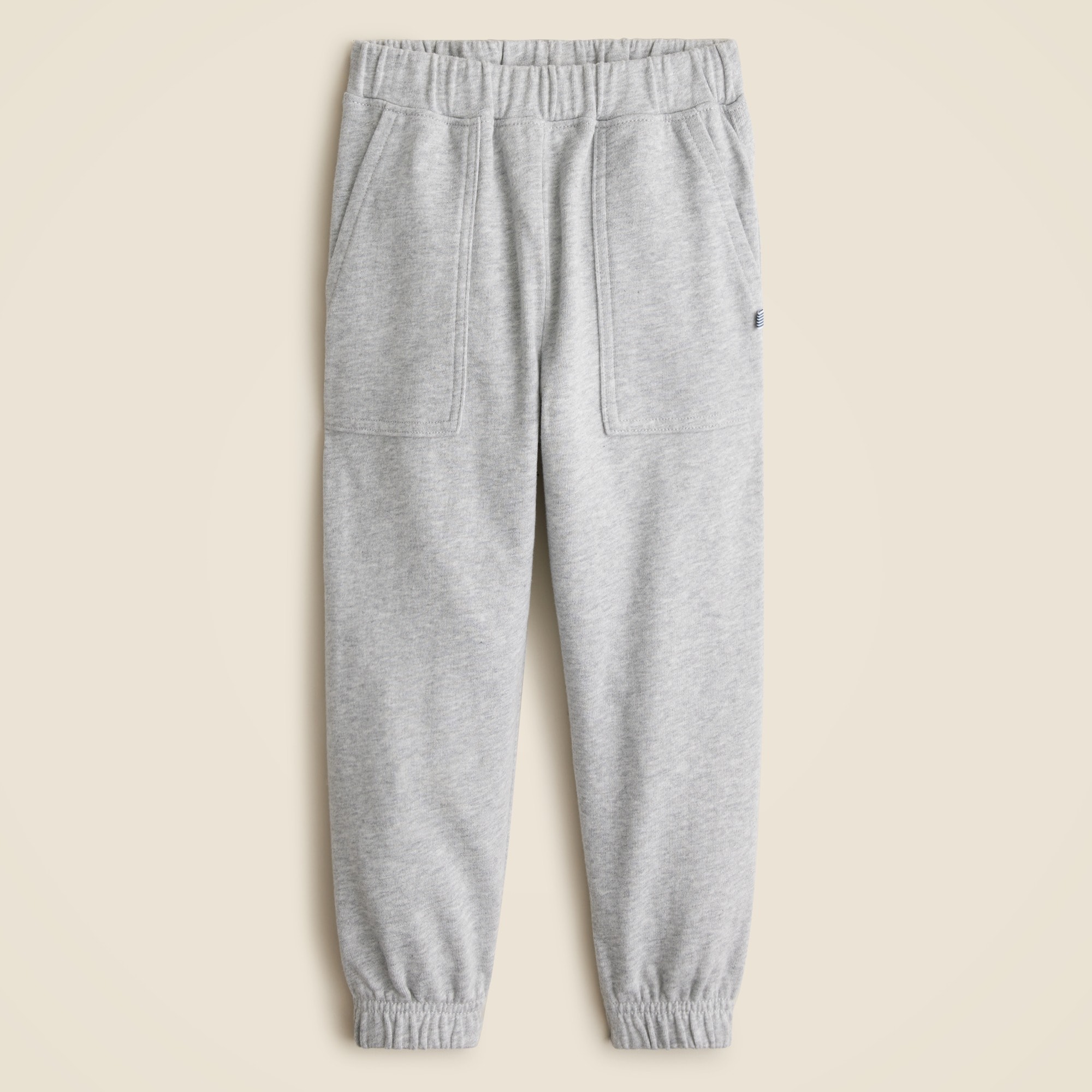  KID by Crewcuts heathered carpenter-pocket sweatpant