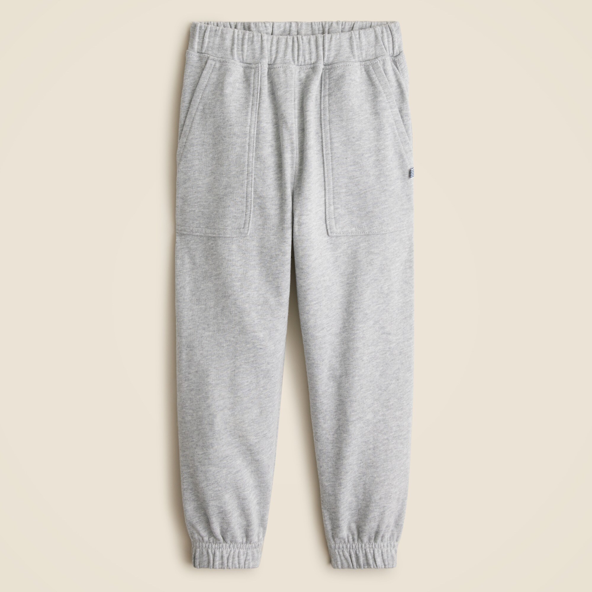 boys KID by Crewcuts heathered carpenter-pocket sweatpant