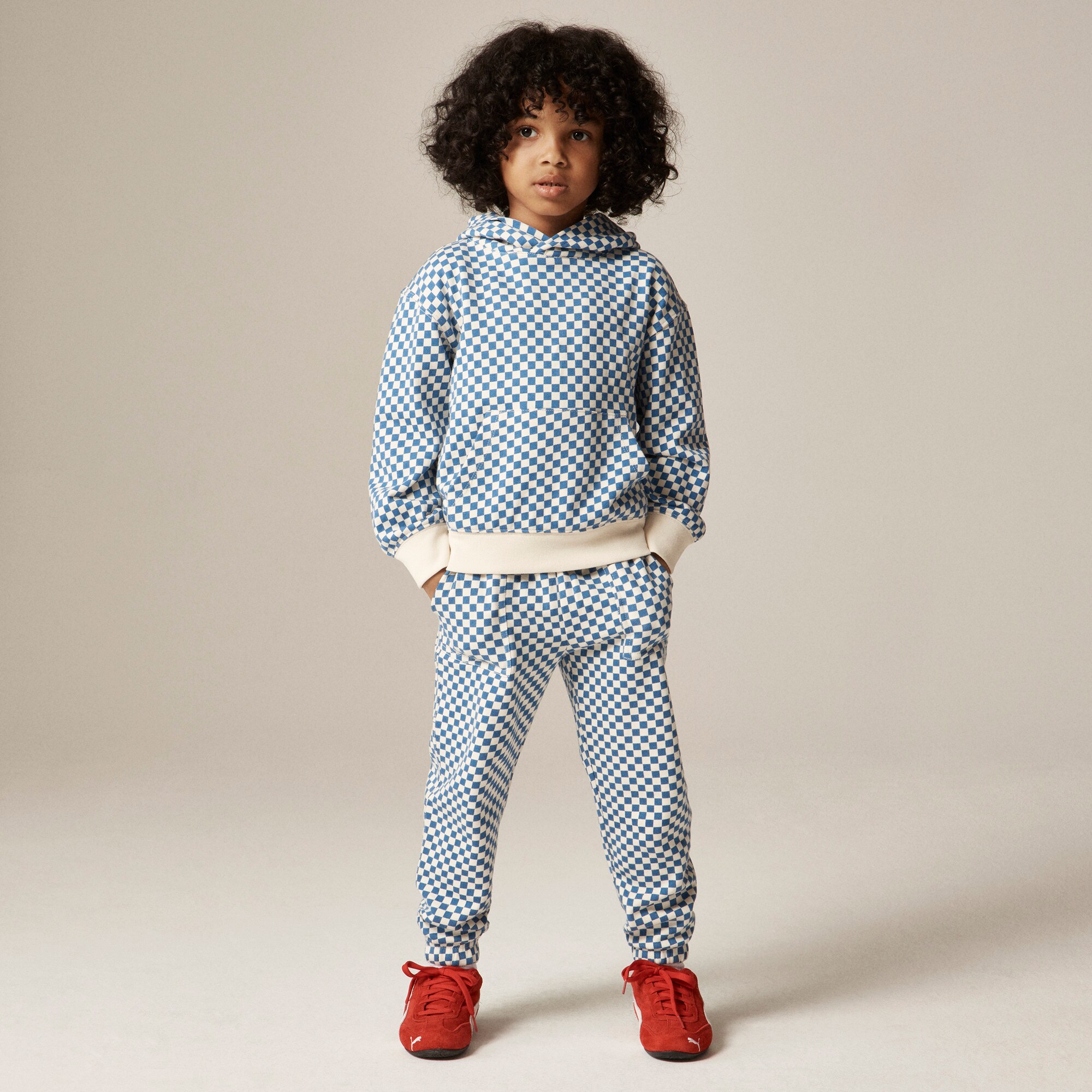 boys KID by Crewcuts heathered carpenter-pocket sweatpant