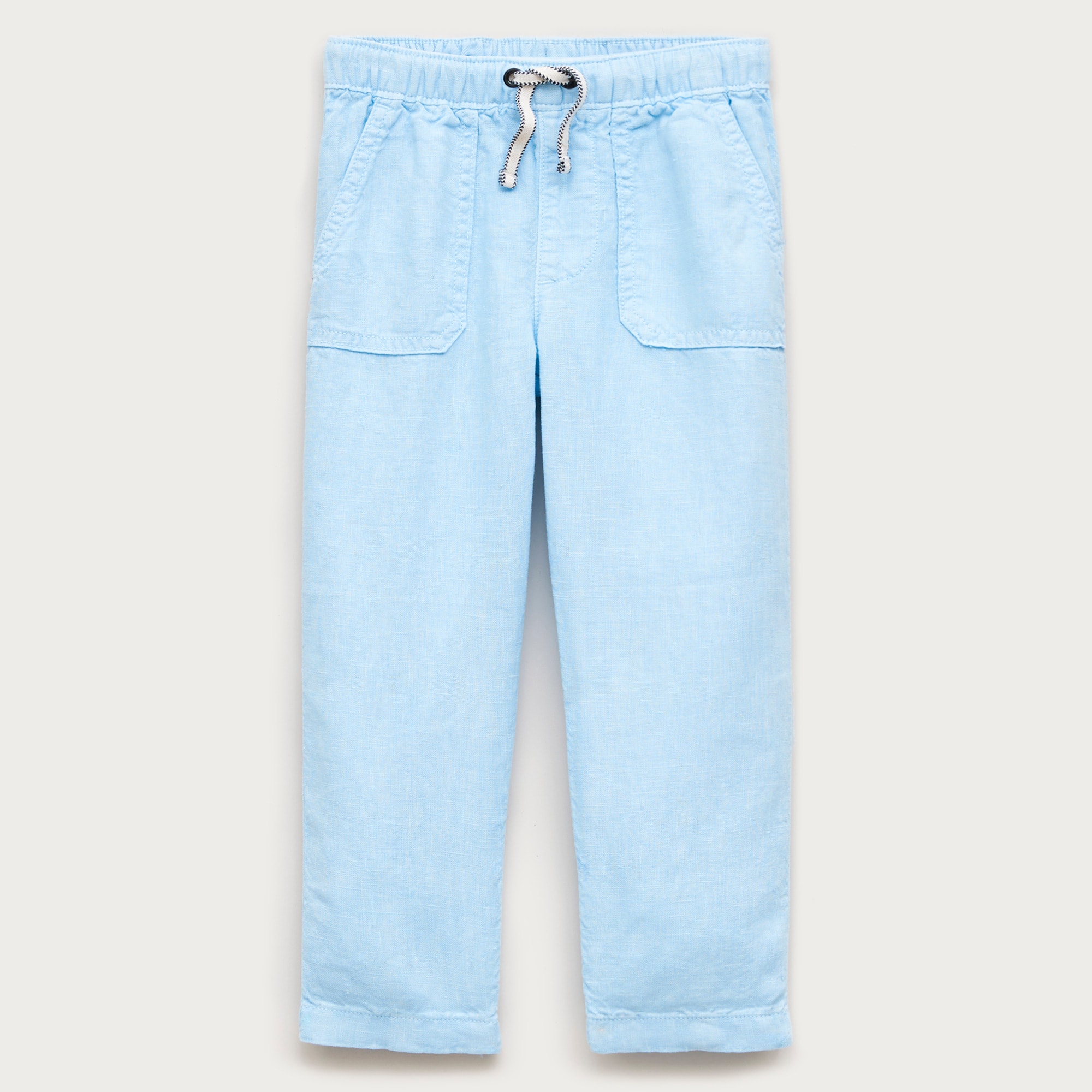 Boys' pull-on pant in linen blend