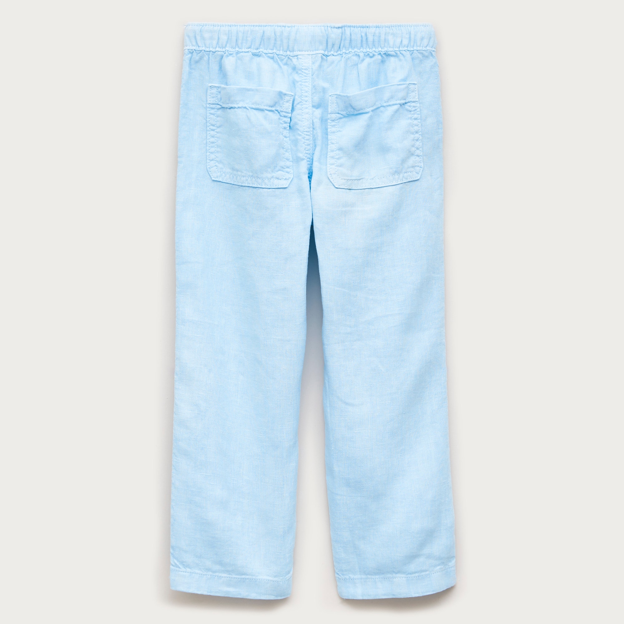 Boys' pull-on pant in linen blend