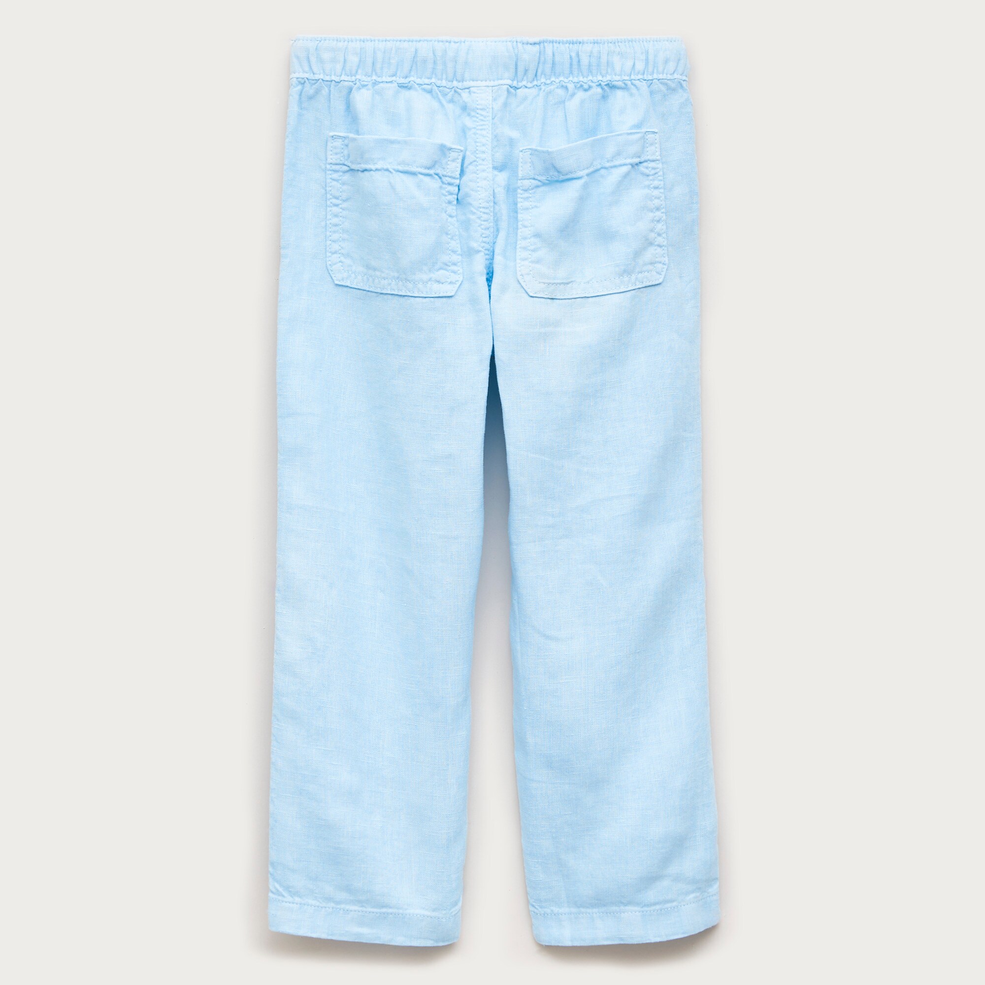 Boys' pull-on pant in linen blend