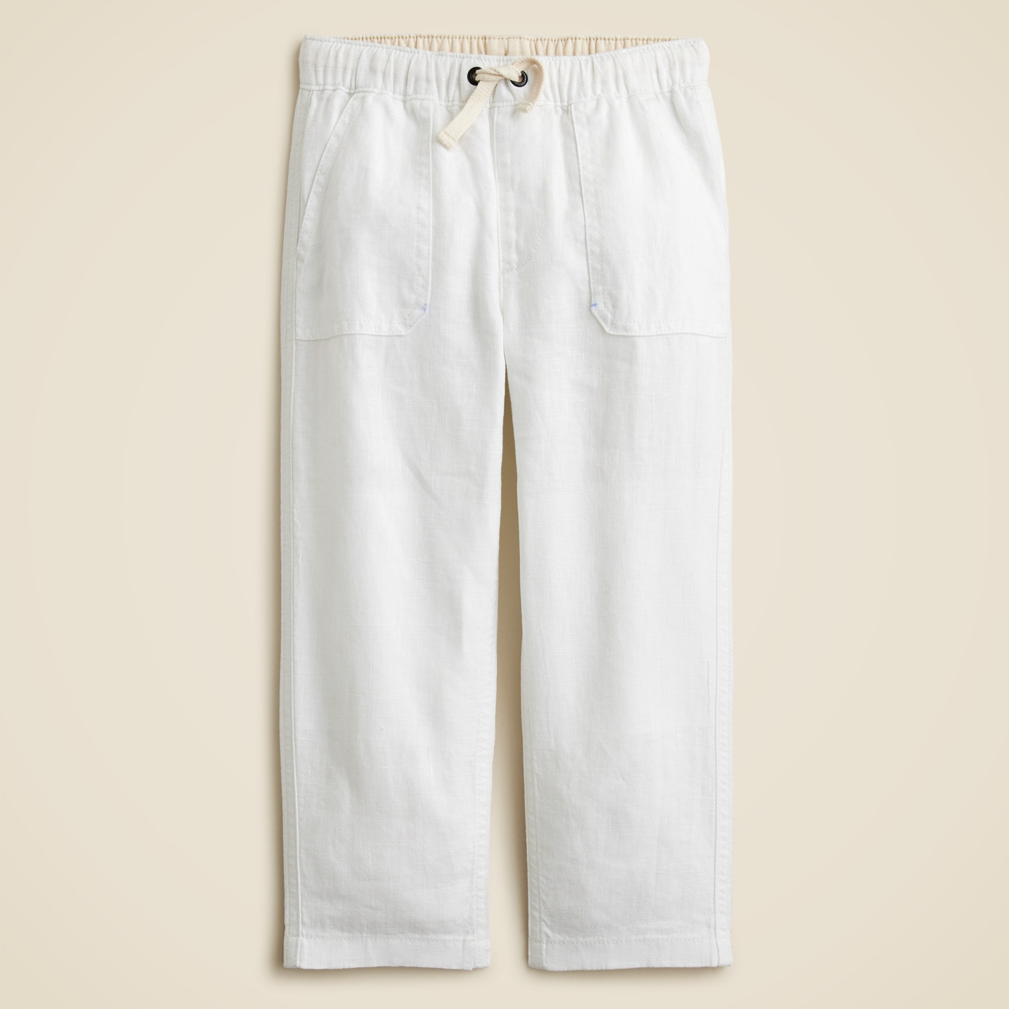  Boys' pull-on pant in linen blend