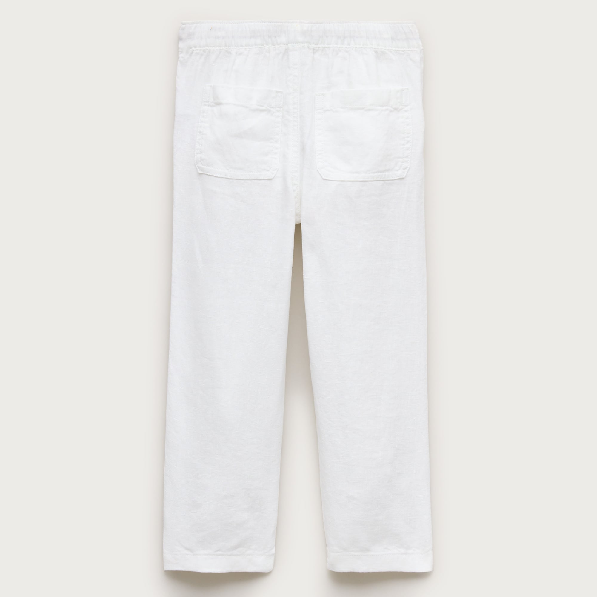 Boys' pull-on pant in linen blend