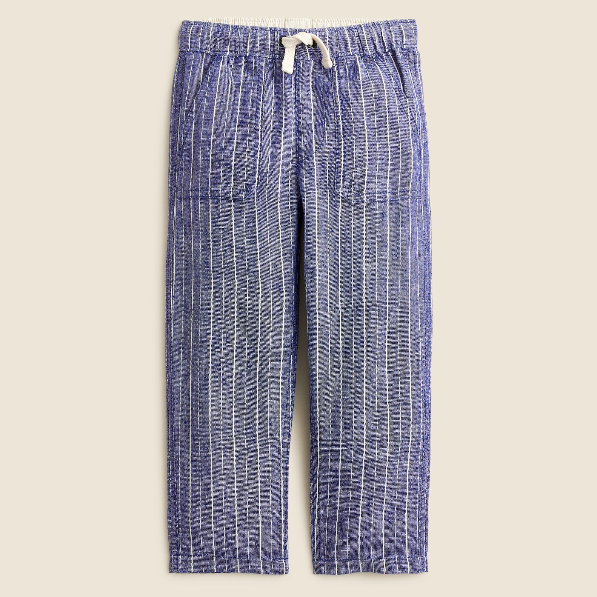boys Boys' pull-on pant in linen blend