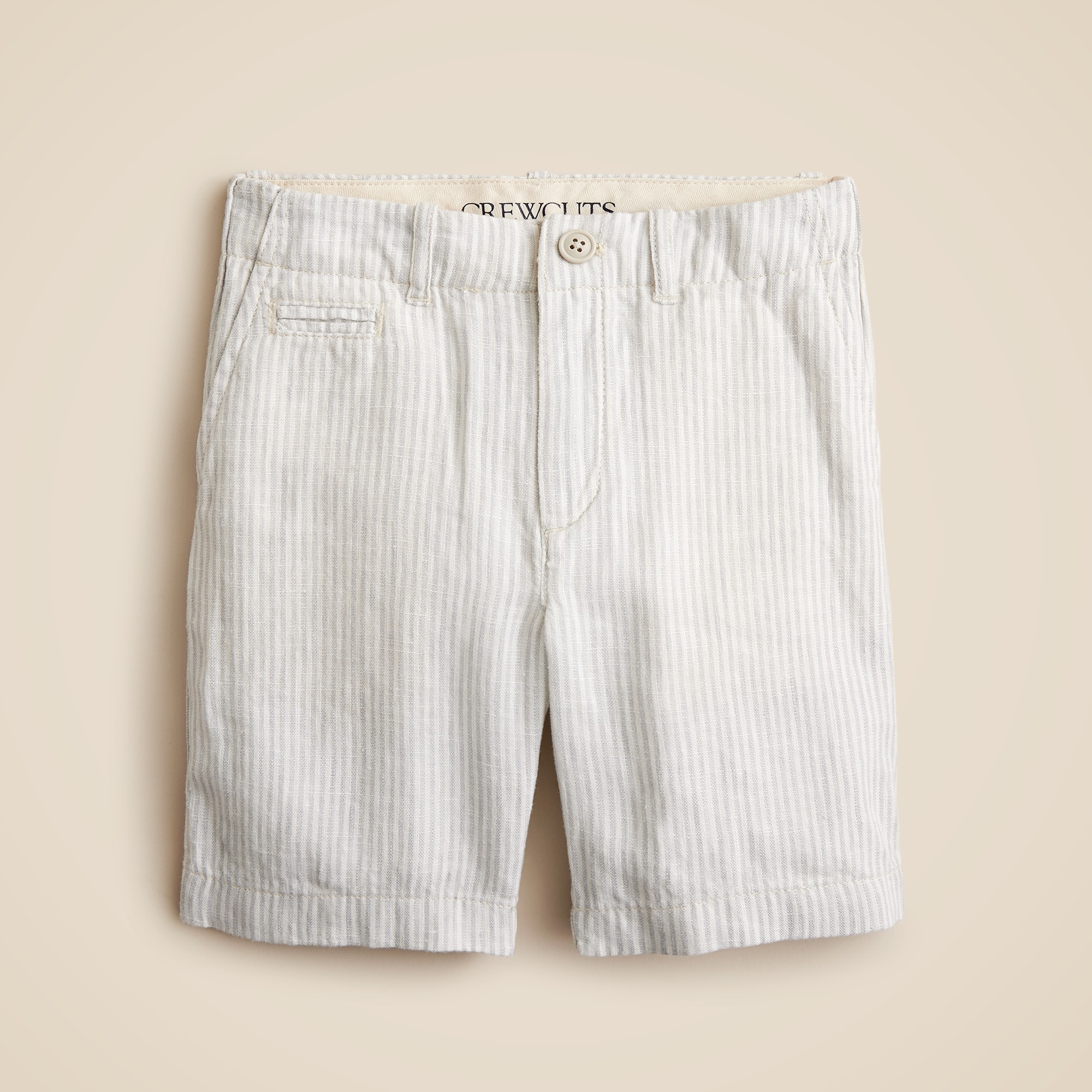 boys Boys' coin-pocket short in linen blend
