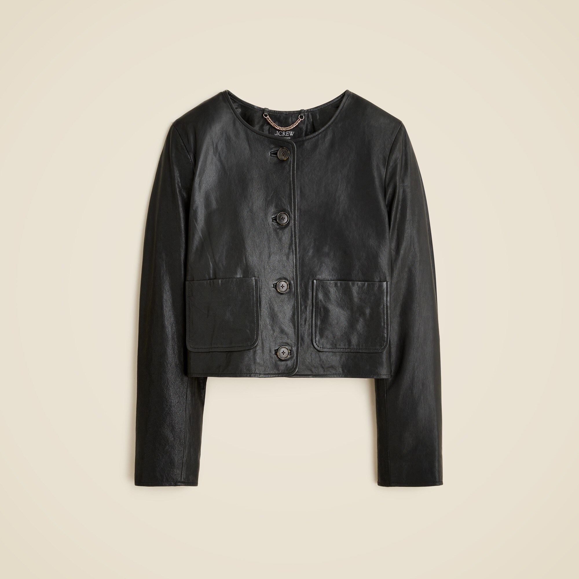 Collection leather jacket