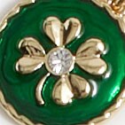St. Patrick's Day pendant necklace MULTI factory: st. patrick's day pendant necklace for women