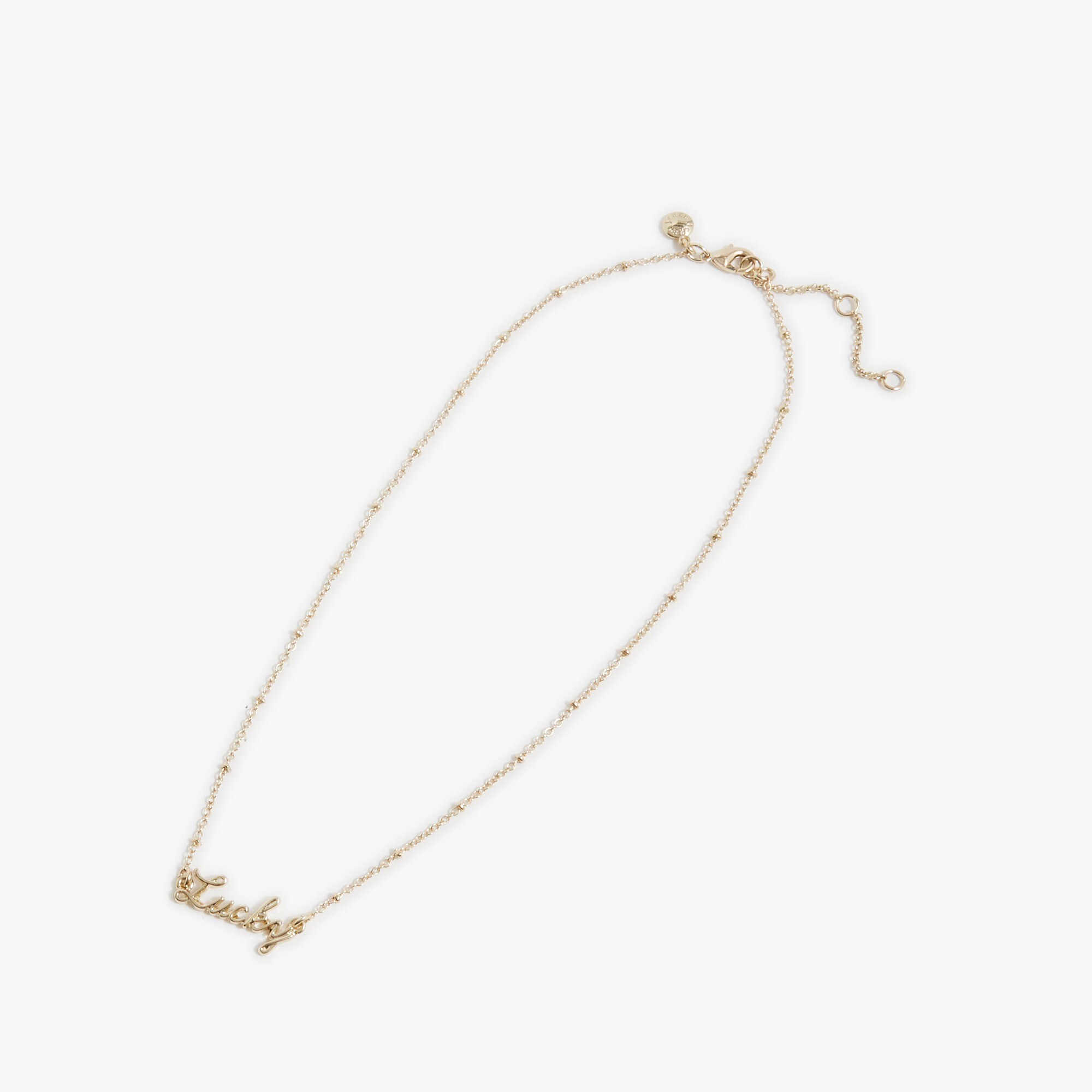 lucky necklace for women