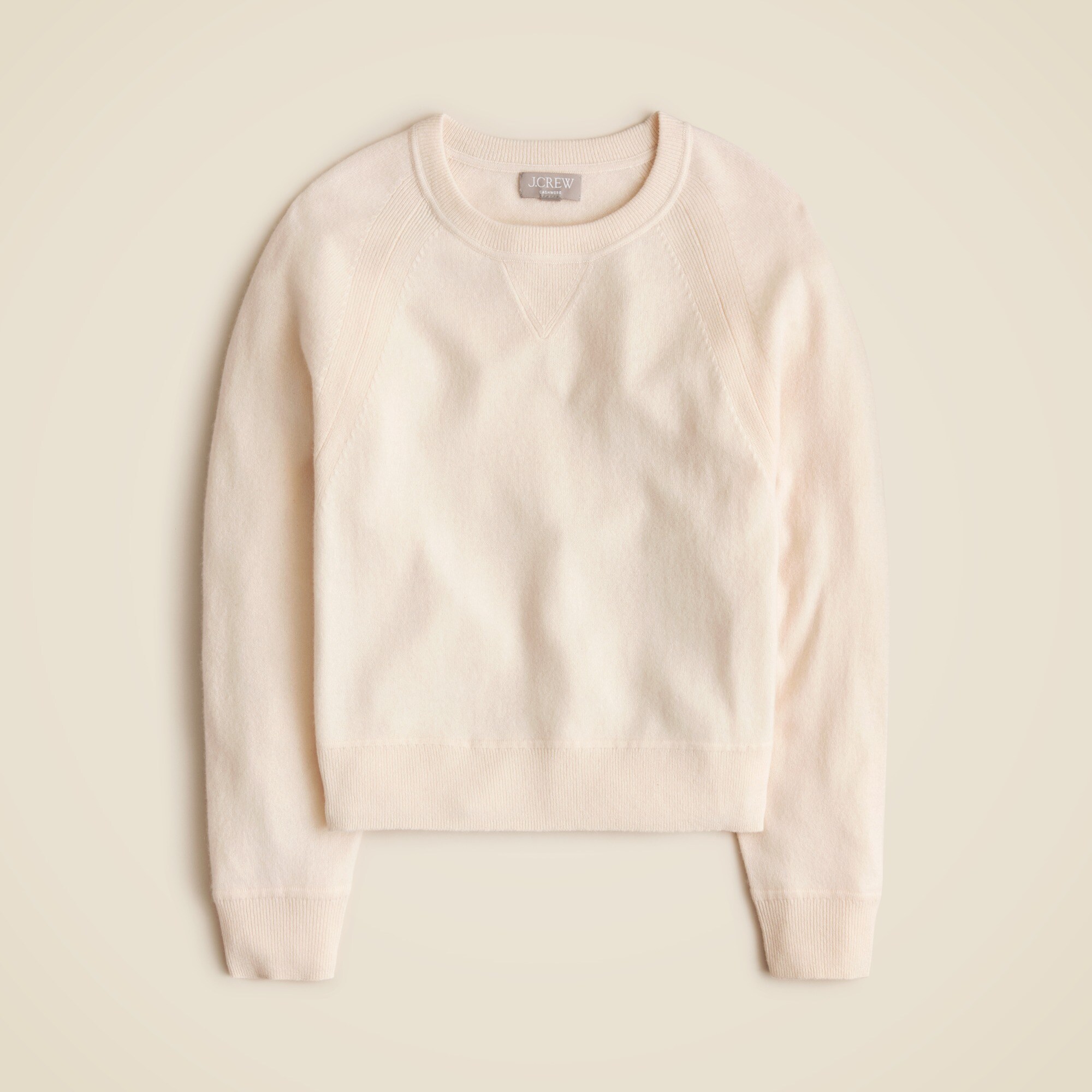 womens Cashmere crewneck sweatshirt