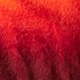 Dip-dyed brushed cashmere crewneck sweater RED BERRY