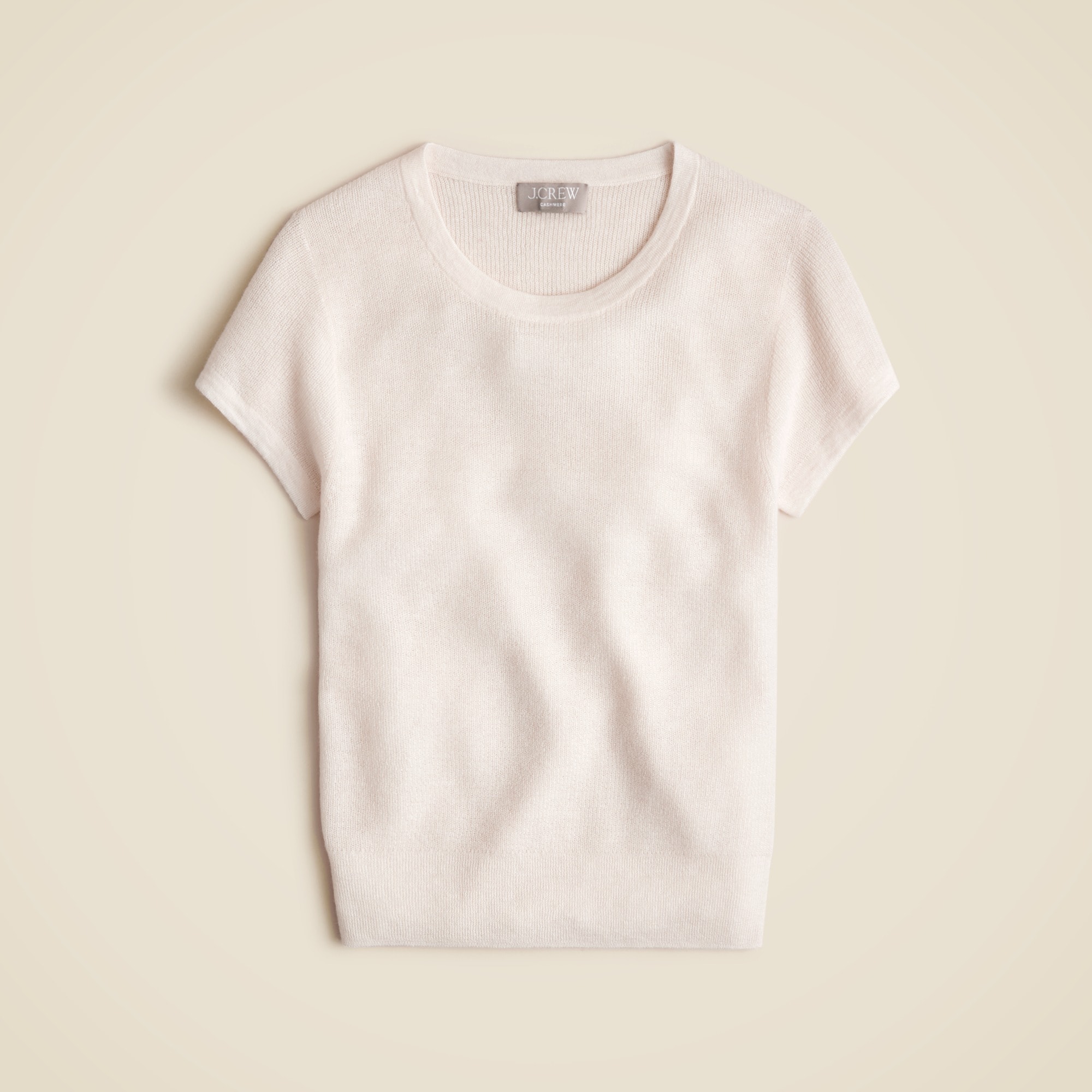 Ribbed featherweight cashmere T-shirt from J.Crew - $114.99