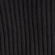 Heritage cotton fisherman crewneck sweater in stripe BLACK