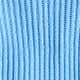 Heritage cotton fisherman crewneck sweater in stripe PALE CERULEAN