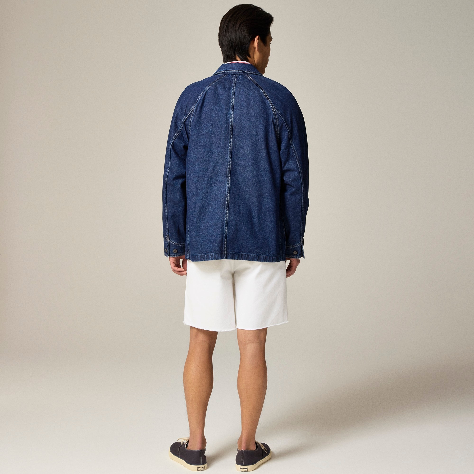 Wallace & Barnes chore jacket in Japanese denim