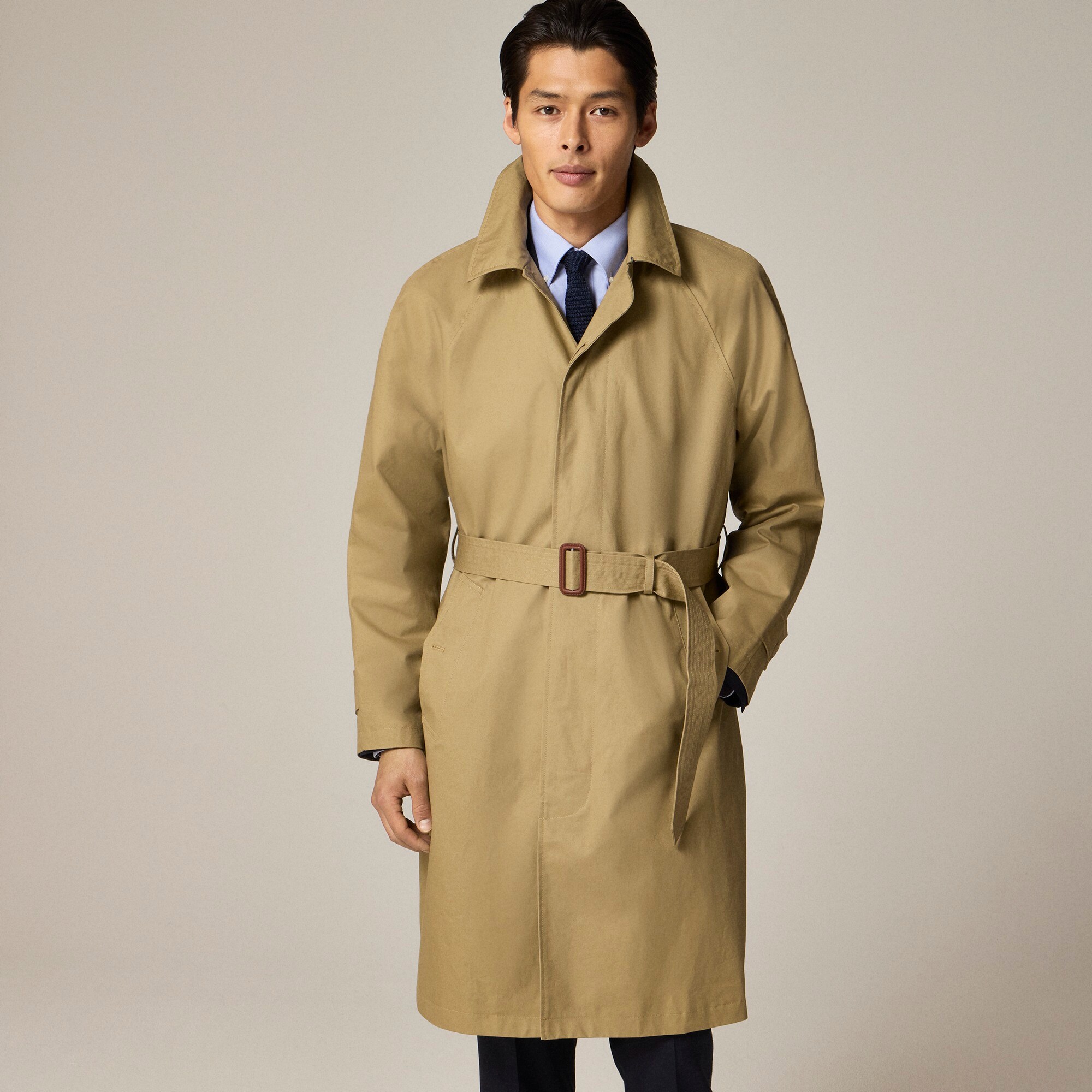 Rivington trench coat in water-resistant cotton