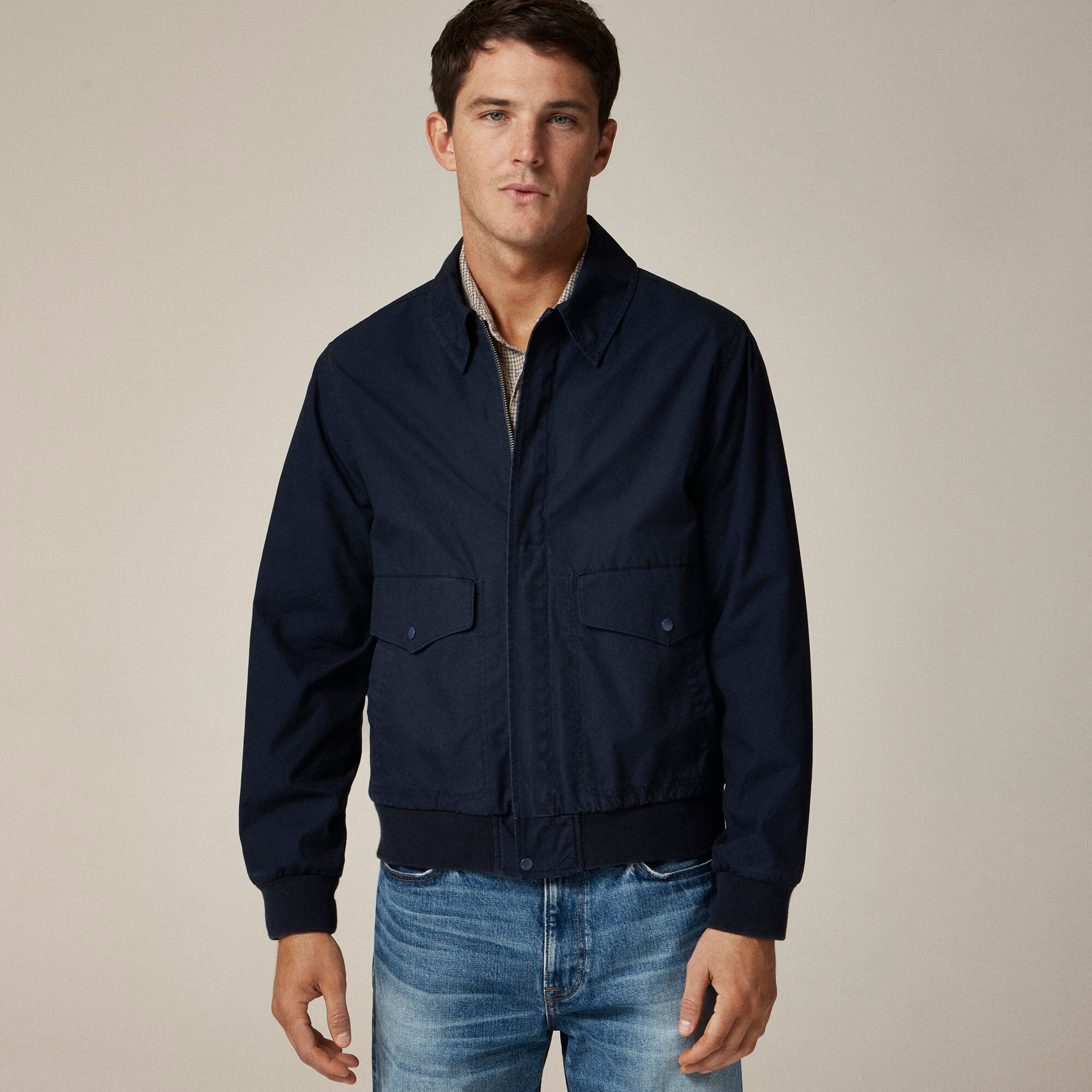 ULTERIOR　Nylon Air Poplin Hounting JKT ULTERIOR NYLON AIR POPLIN HOUNTING JKT - BLACK - PURAS