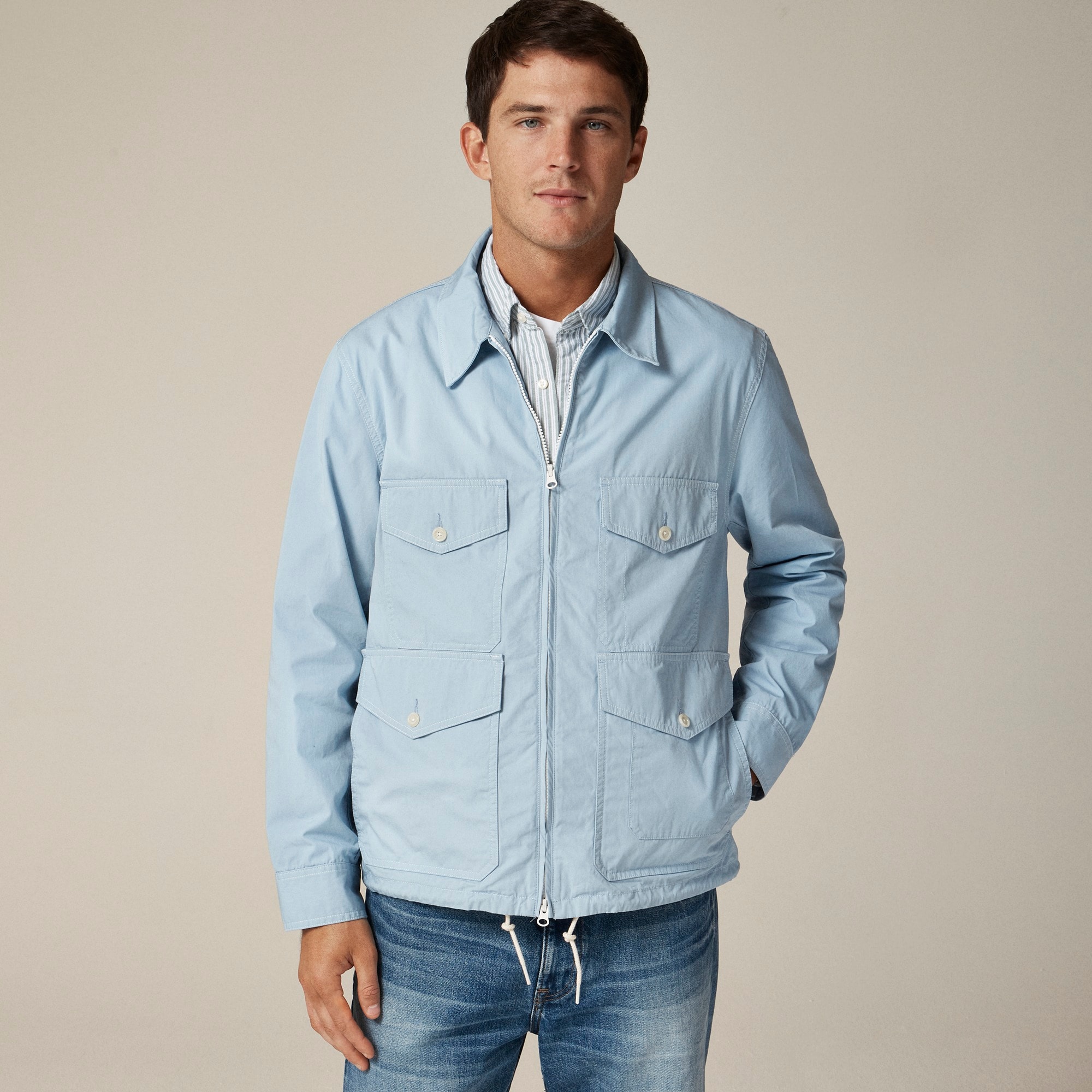 mens Cruiser jacket in cotton poplin