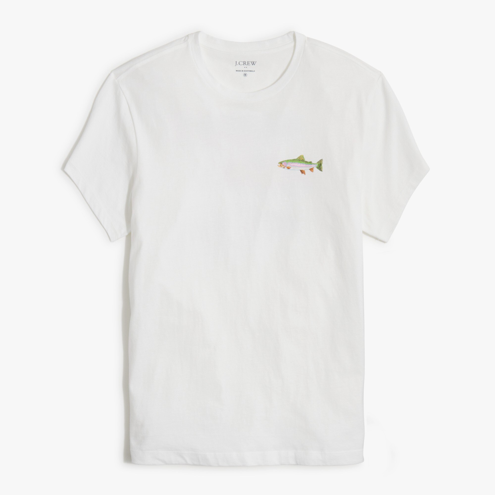rainbow trout graphic tee for men