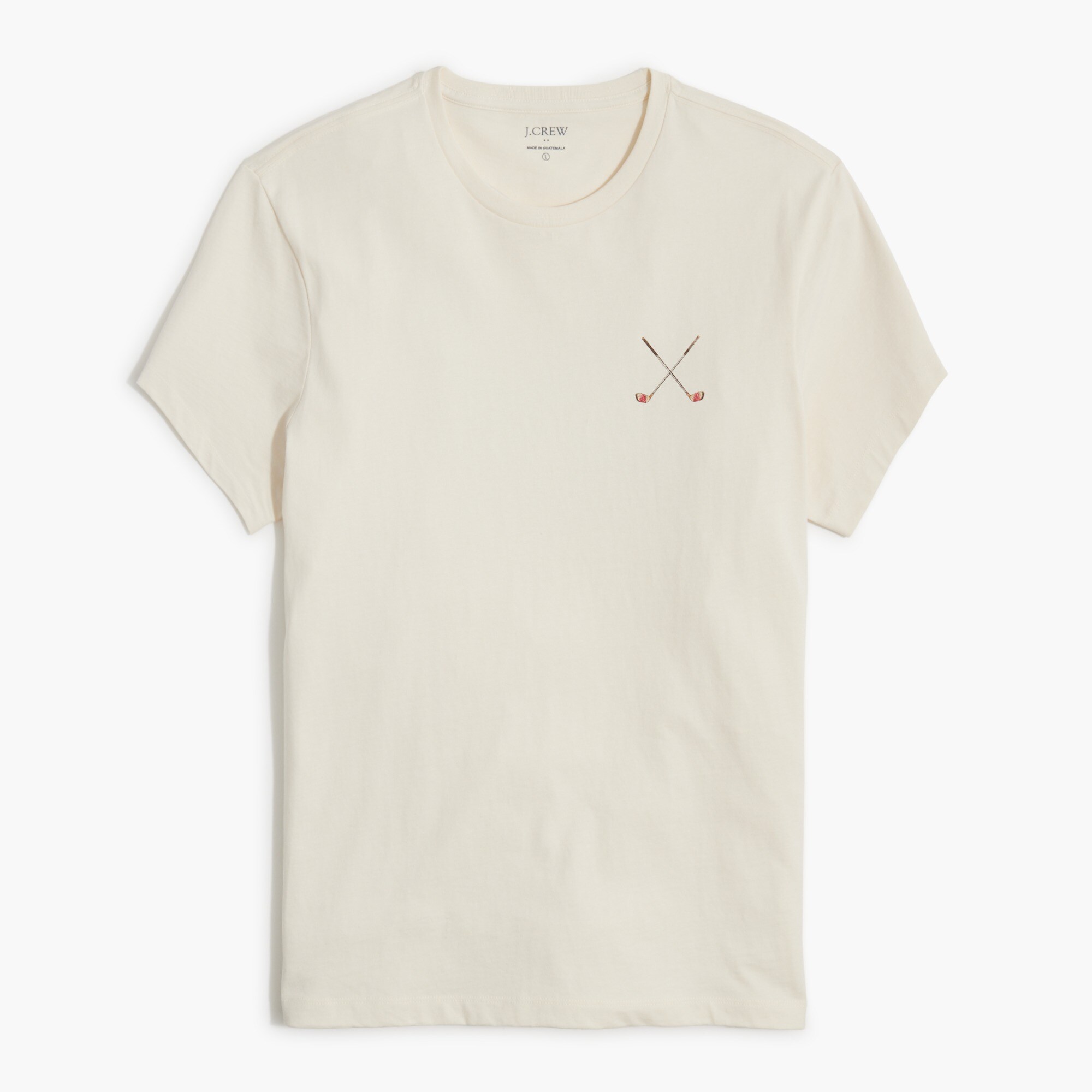 golf course graphic tee for men