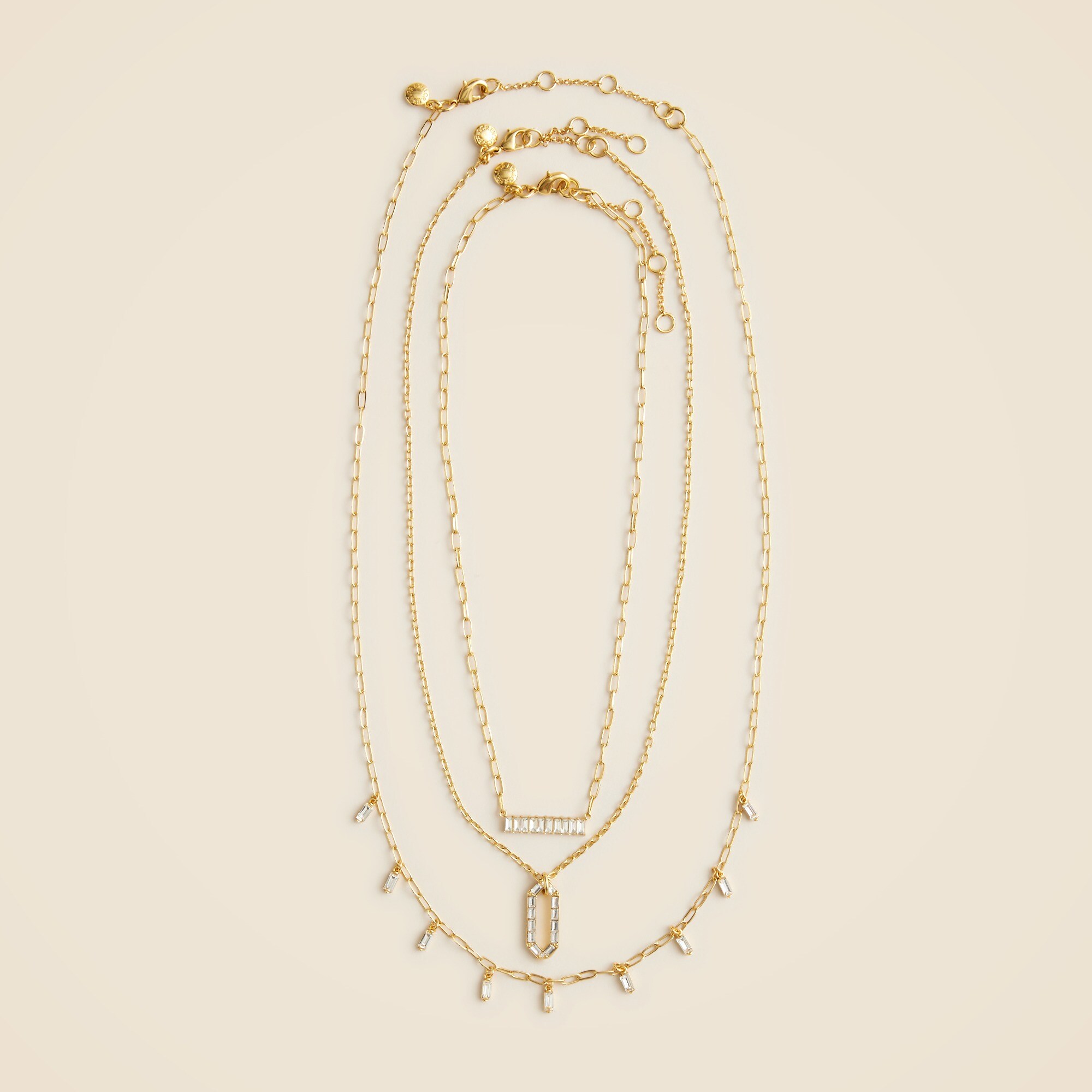 womens Dainty layered necklaces set