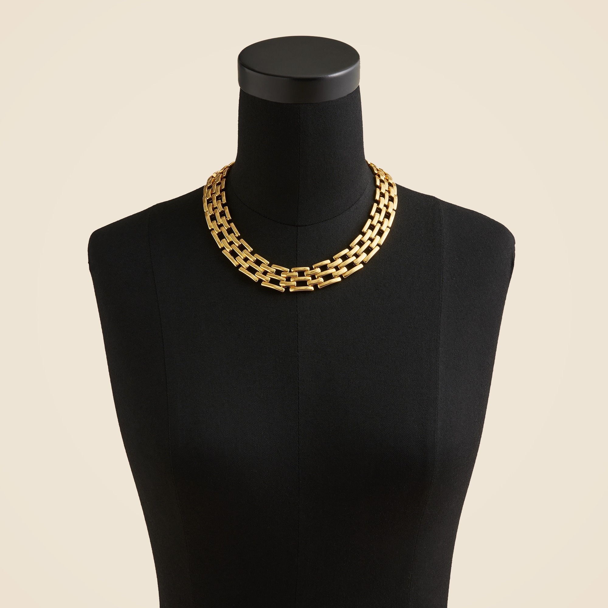 Watchband chain necklace