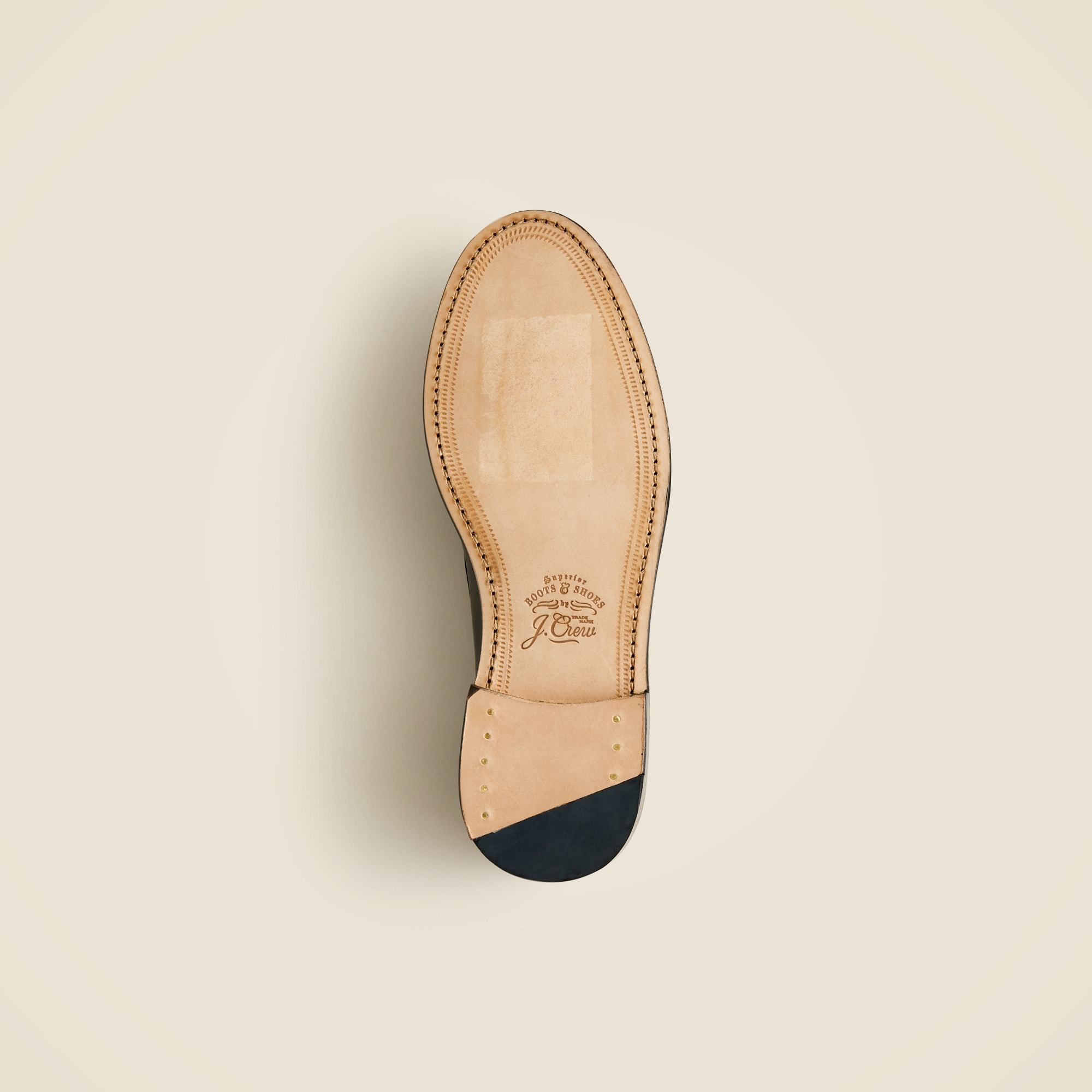 Ludlow tassel loafers in English leather