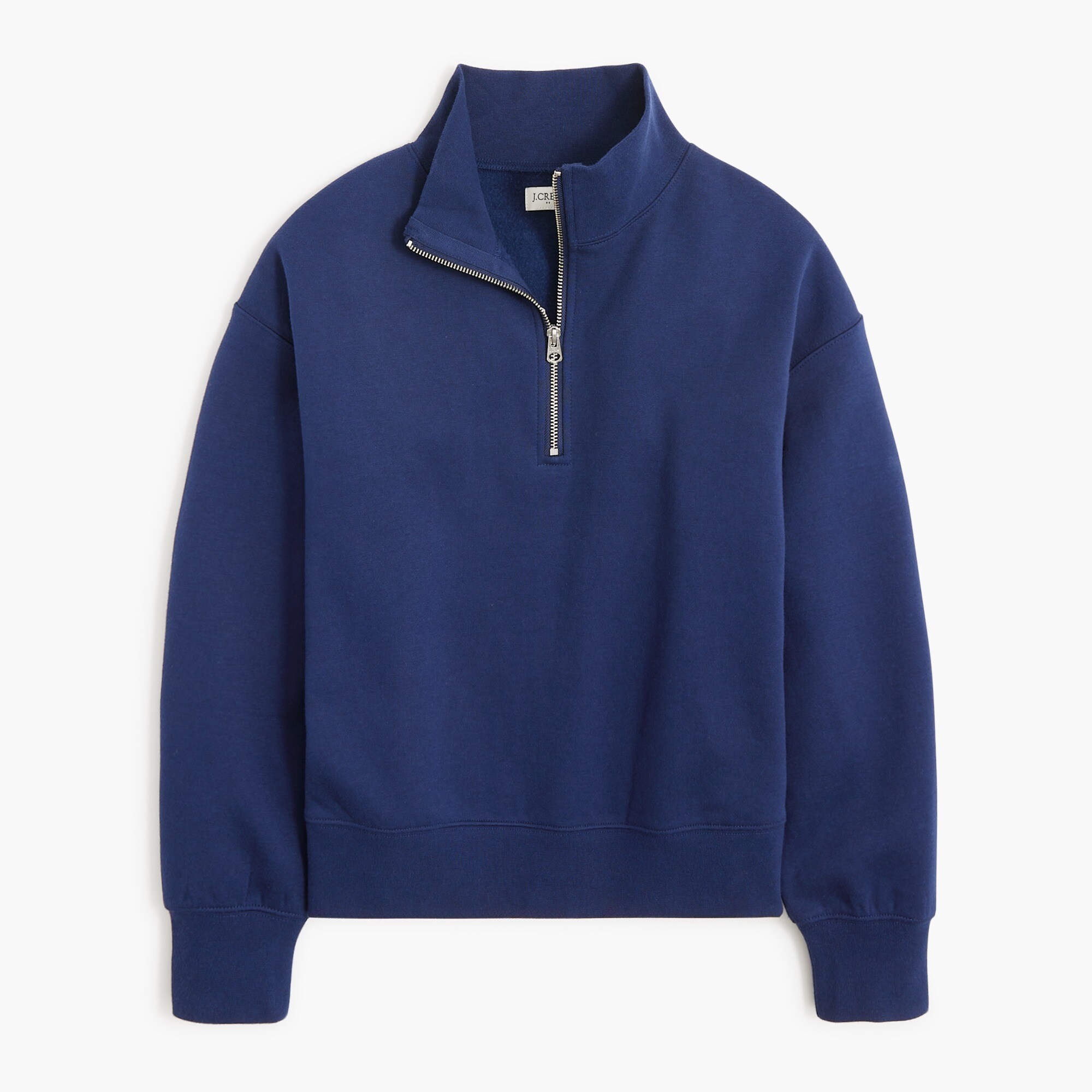 half-zip sweatshirt for women