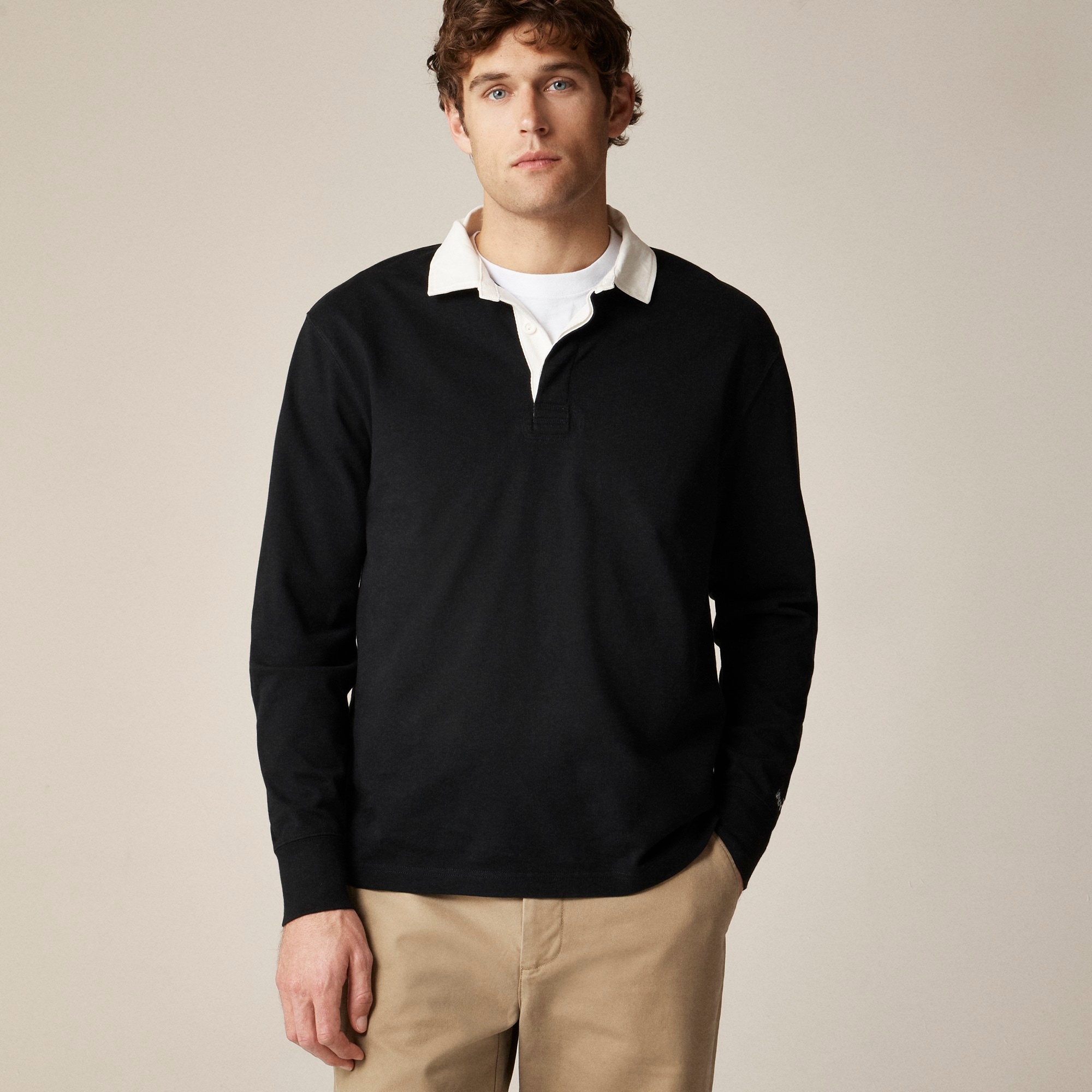 Limited-edition The New Yorker X J.Crew rugby shirt