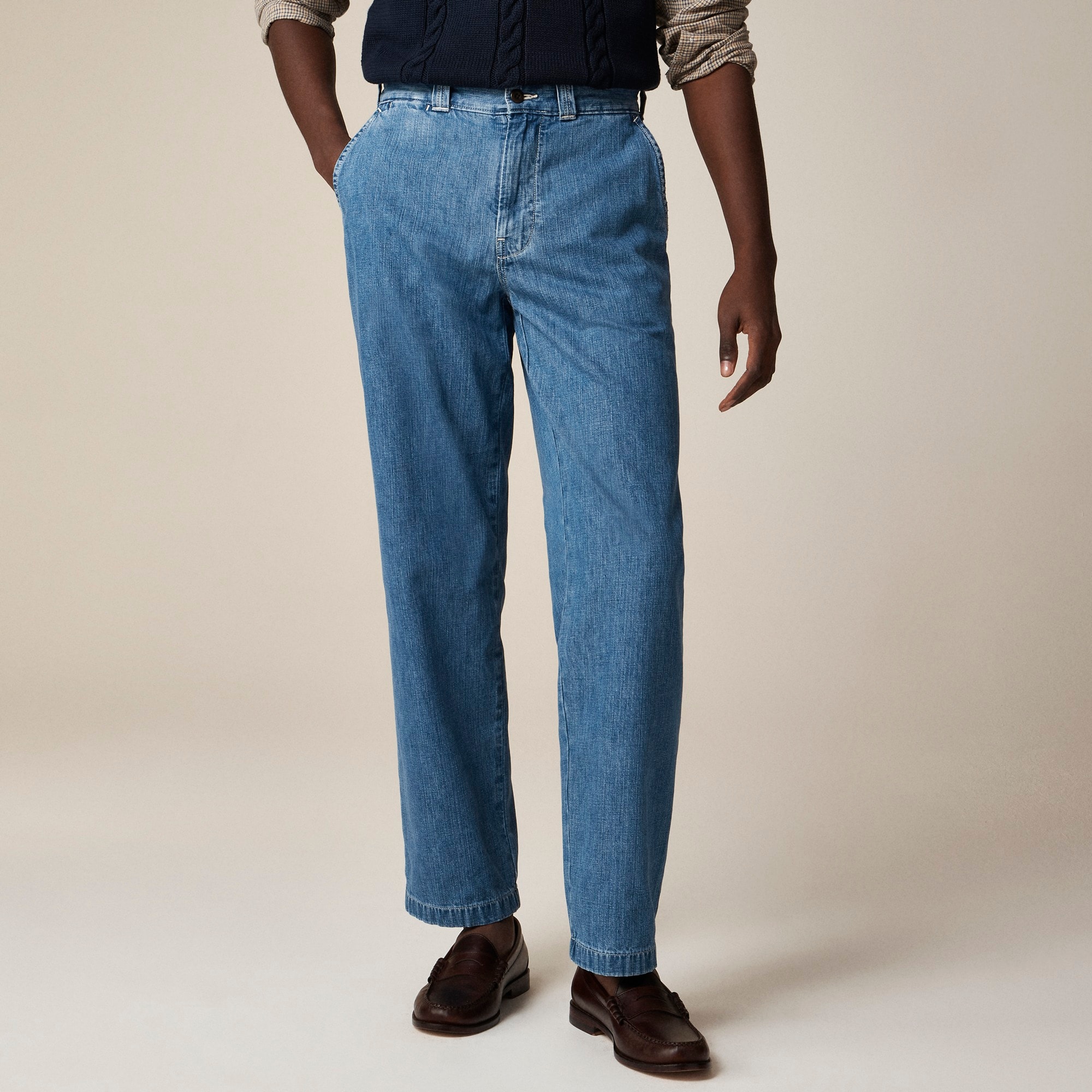 Classic trouser in denim