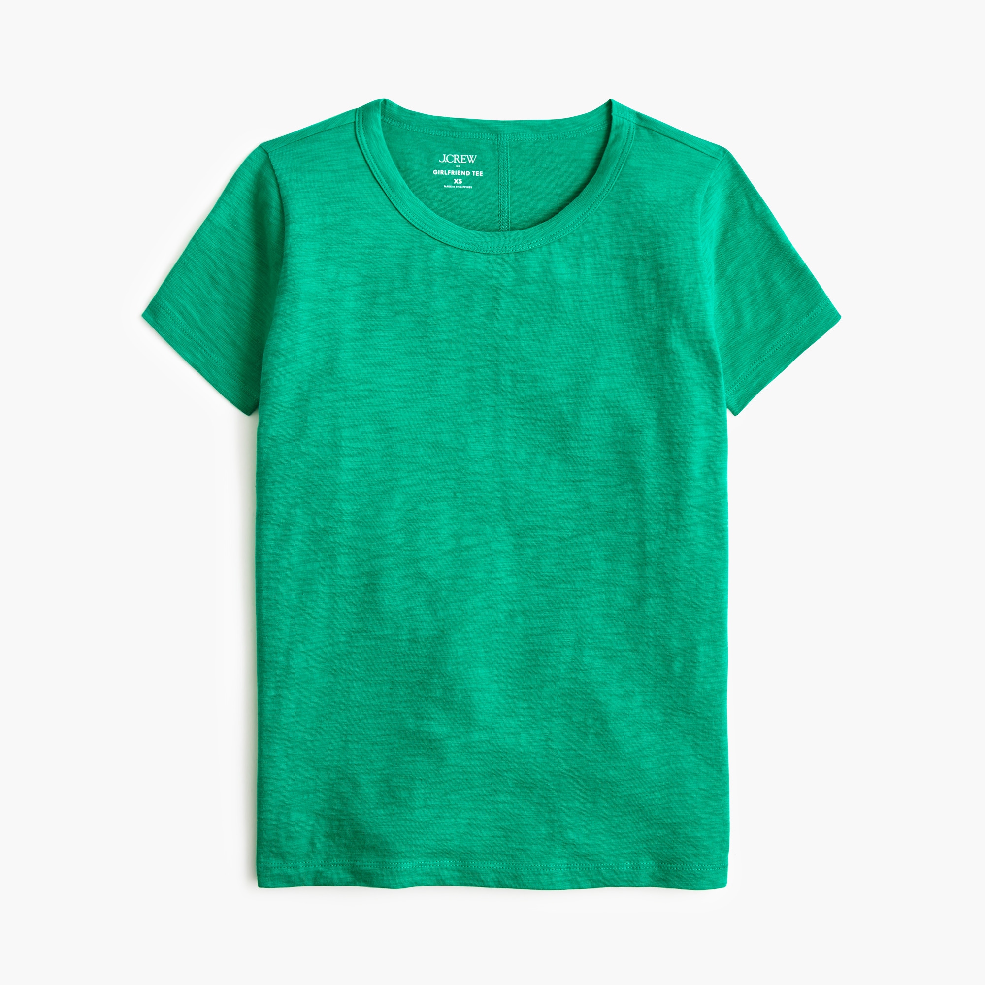 womens Short-sleeve girlfriend crewneck tee