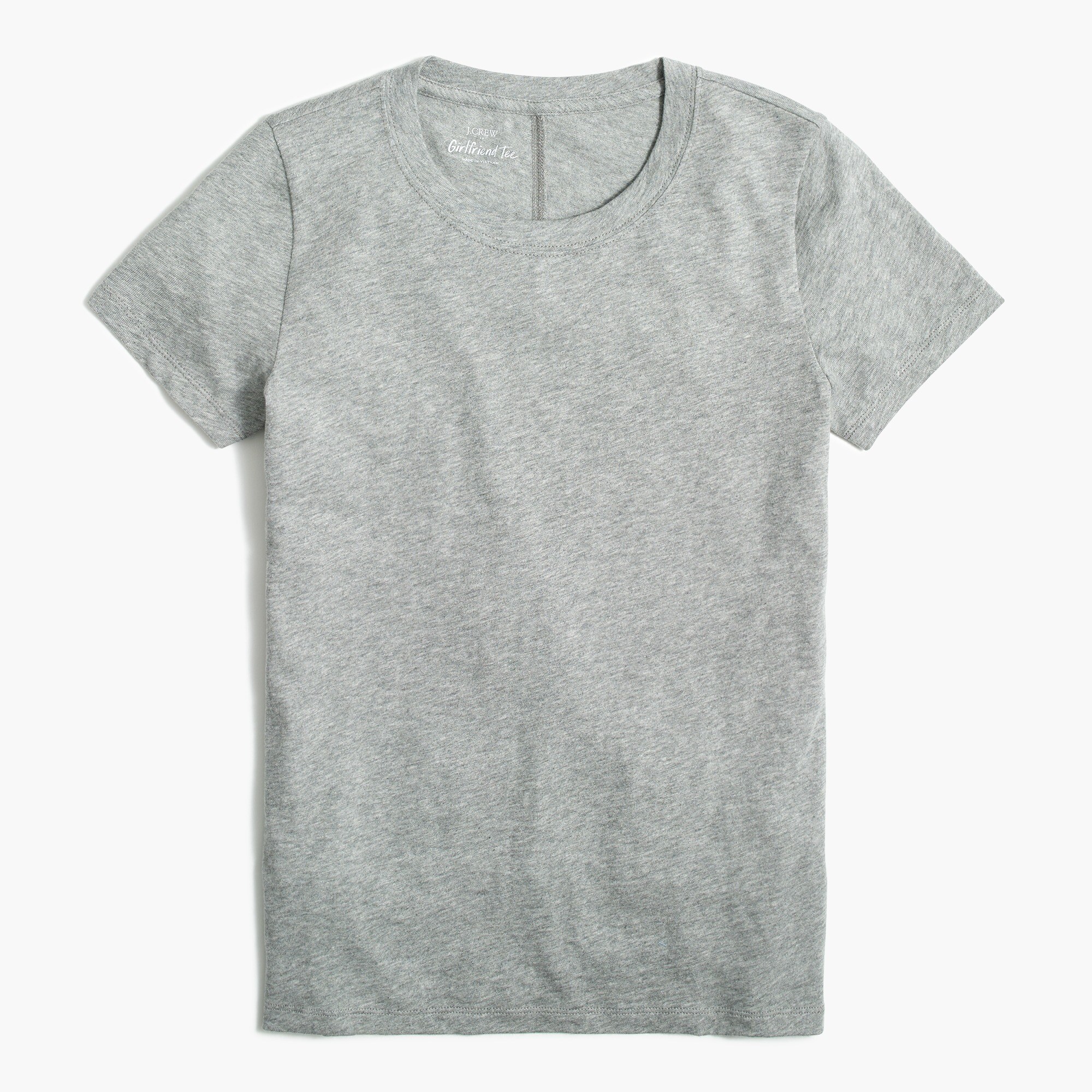 womens Short-sleeve girlfriend crewneck tee