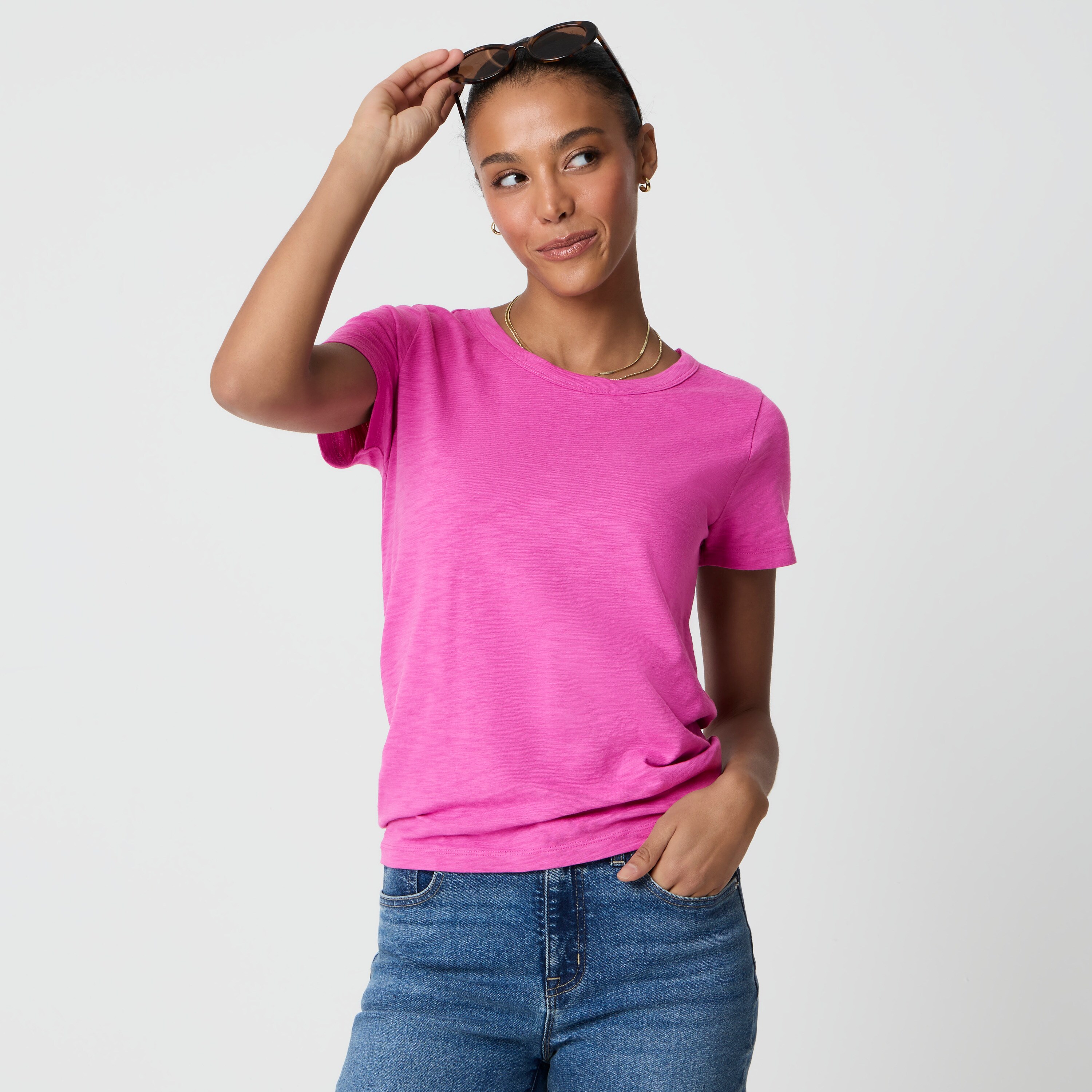 Girlfriend Crewneck Tee For Women | Factory