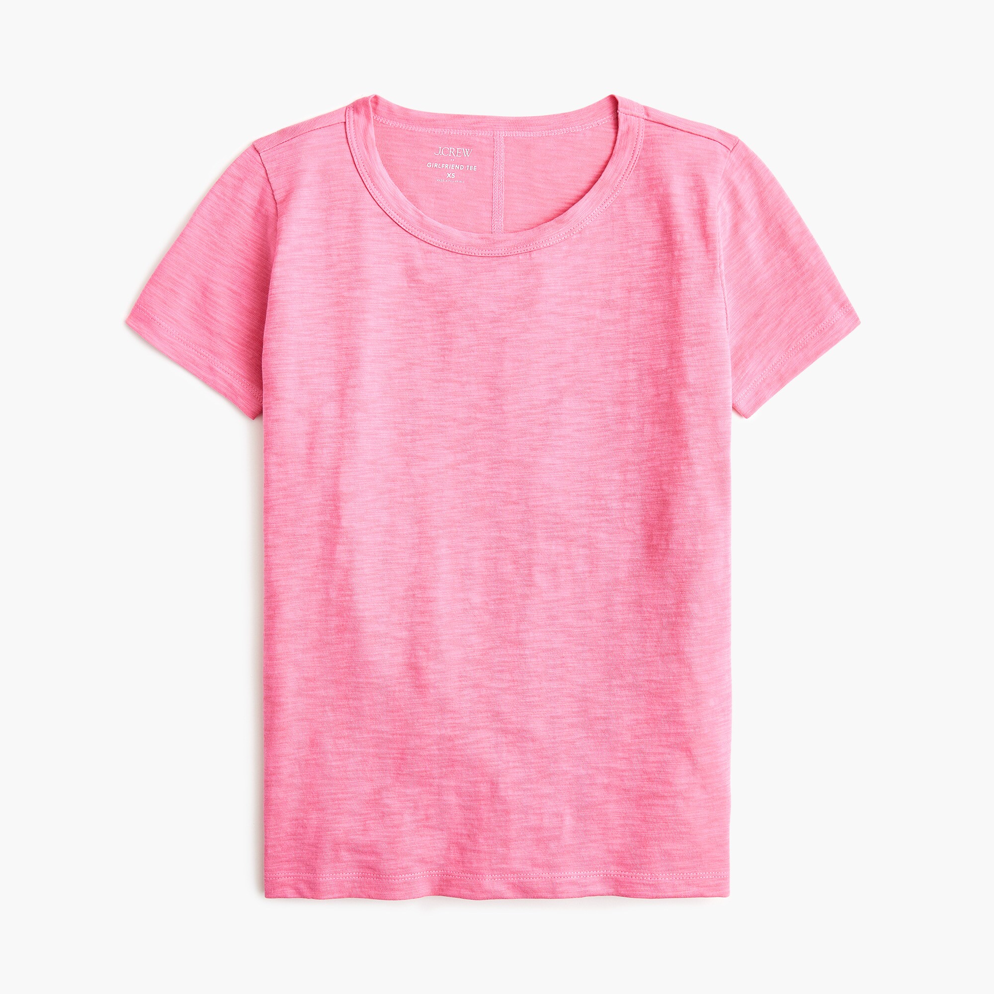 womens Short-sleeve girlfriend crewneck tee