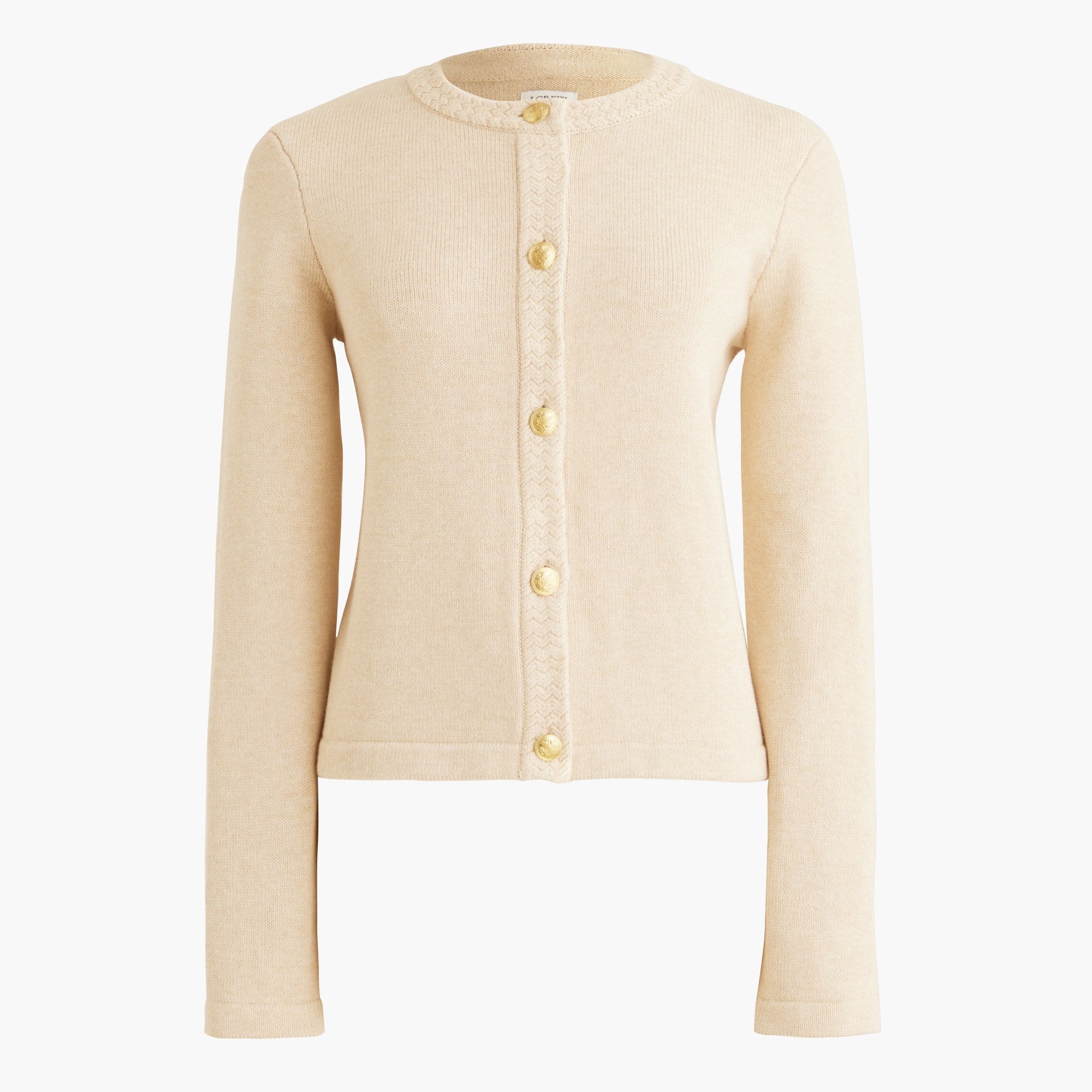 Cotton cardigan sweater lady jacket