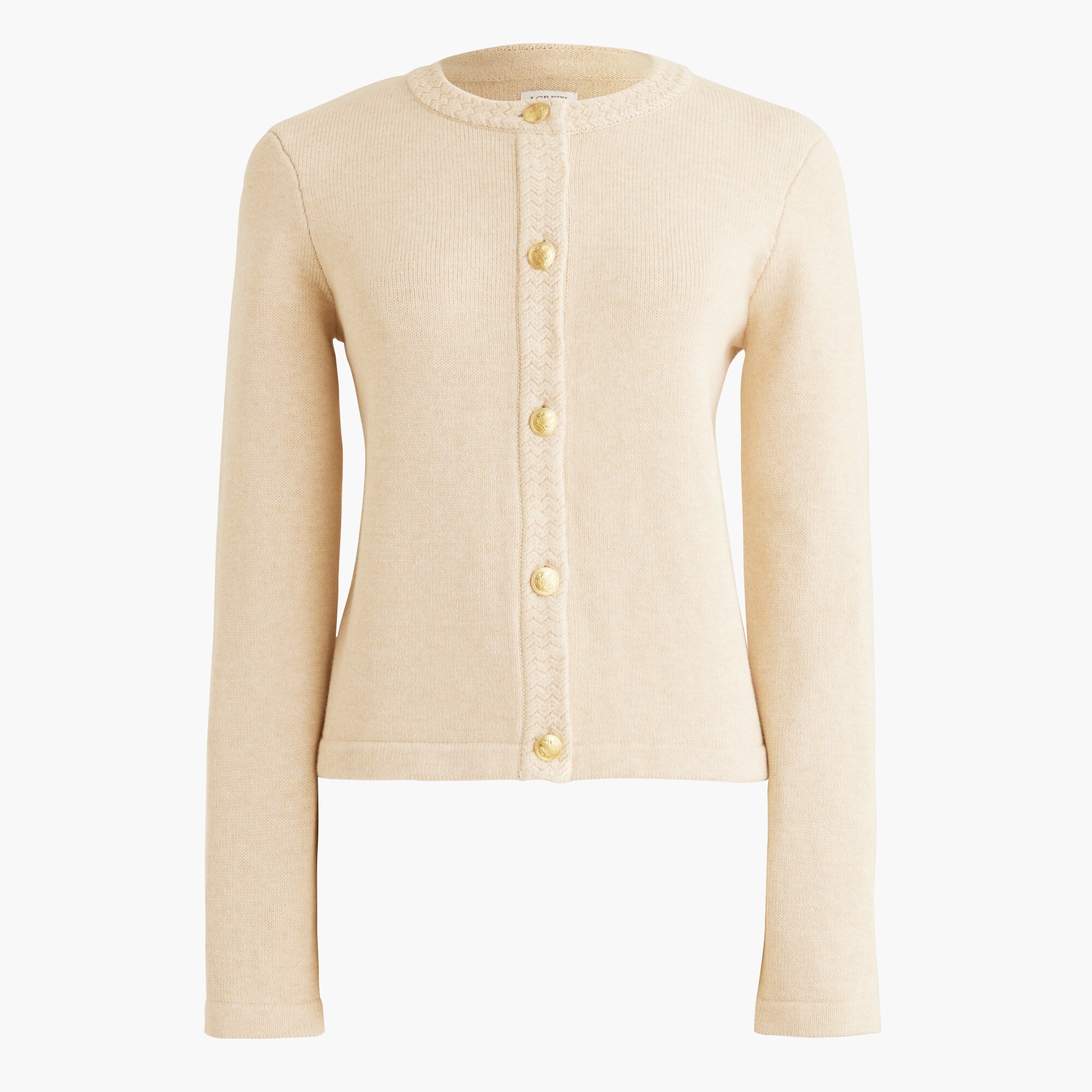 Cotton cardigan sweater lady jacket