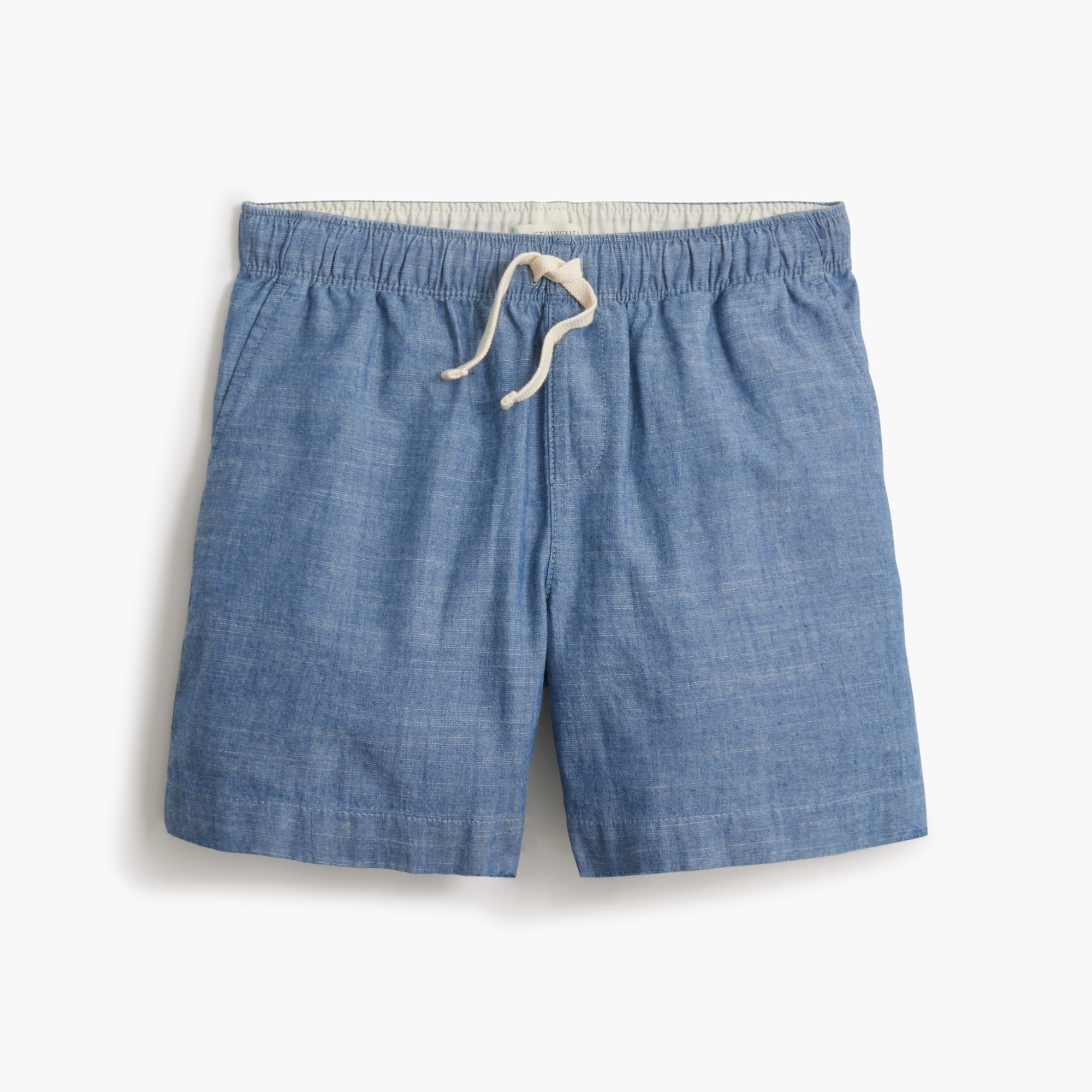 boys Boys' chambray drawstring dock short