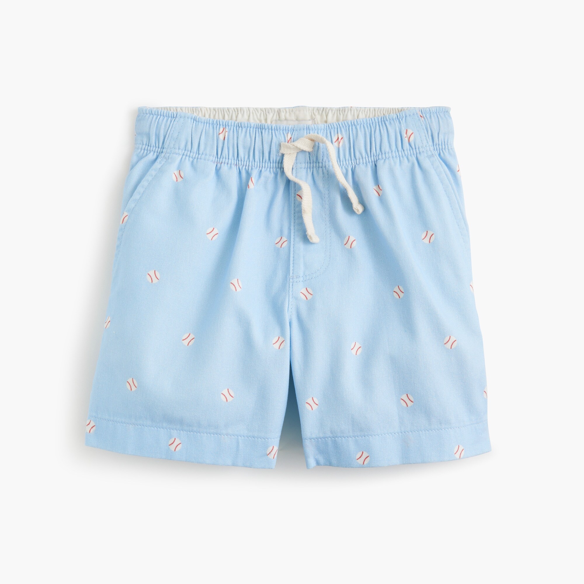 boys' soft twill drawstring critter dock short for boys