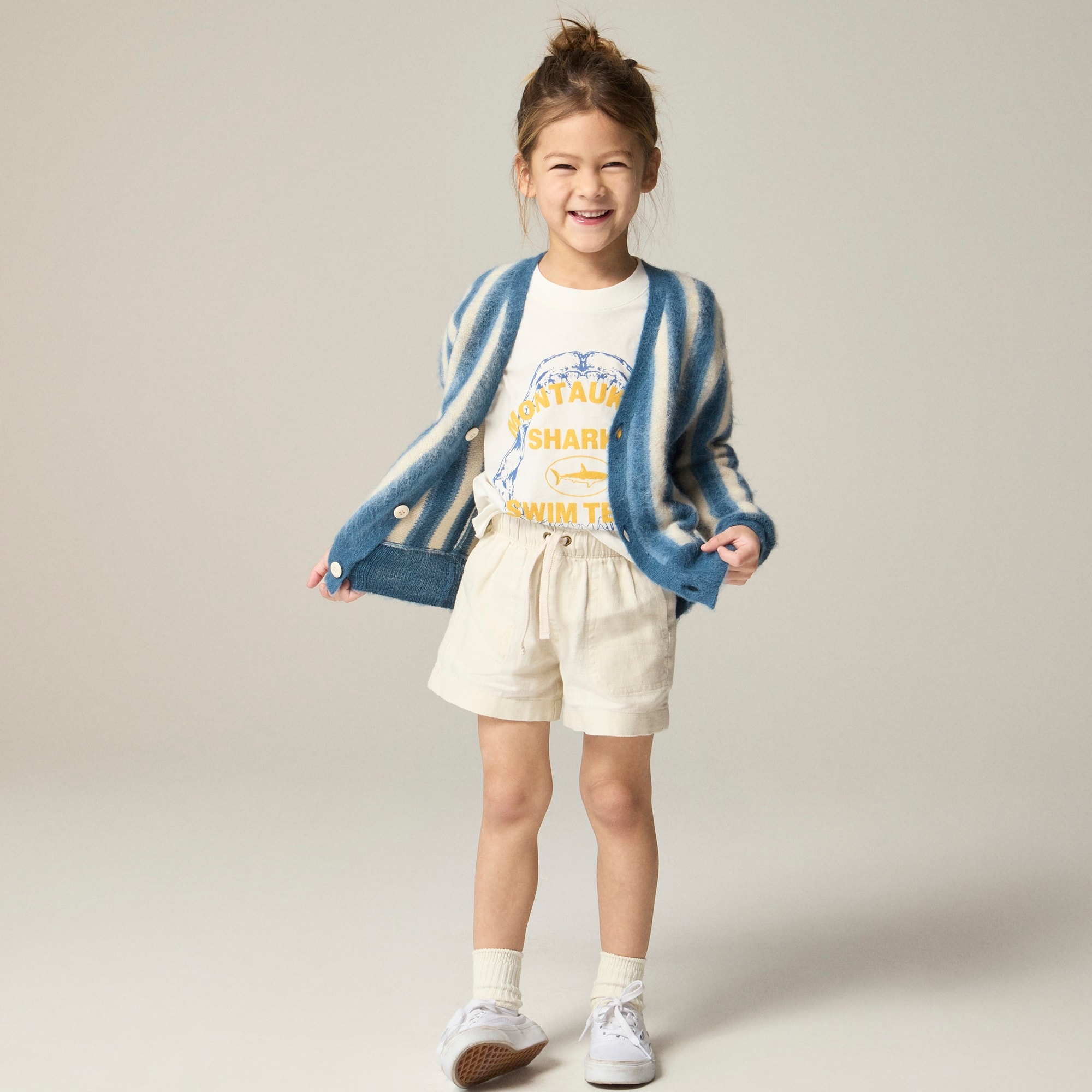 boys Boys' linen-blend dock short