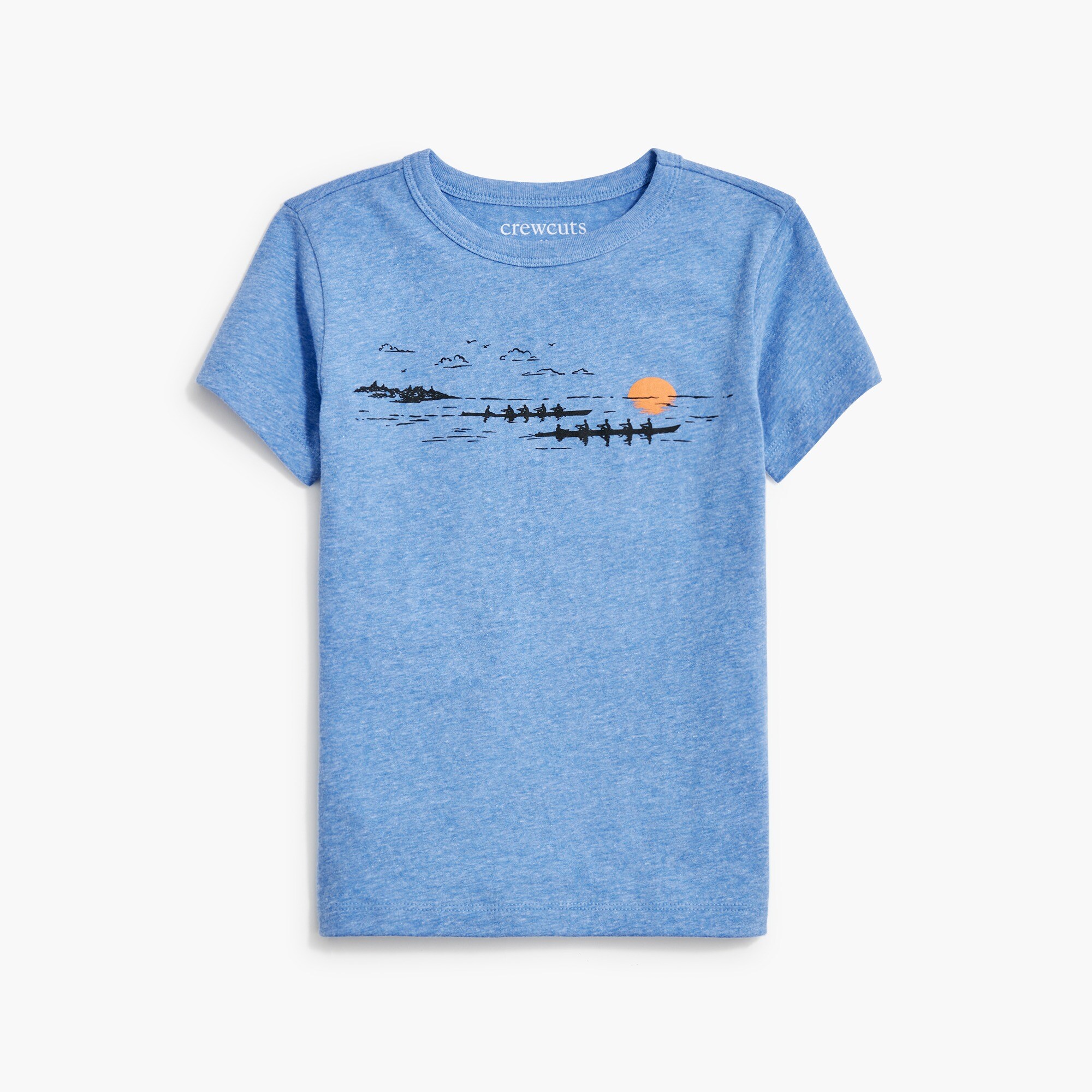 boys' rowing sunset graphic tee for boys